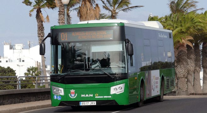 Guagua urbana de Arrecife / CanariasNoticias.es Guagua urbana de Arrecife / CanariasNoticias.es
