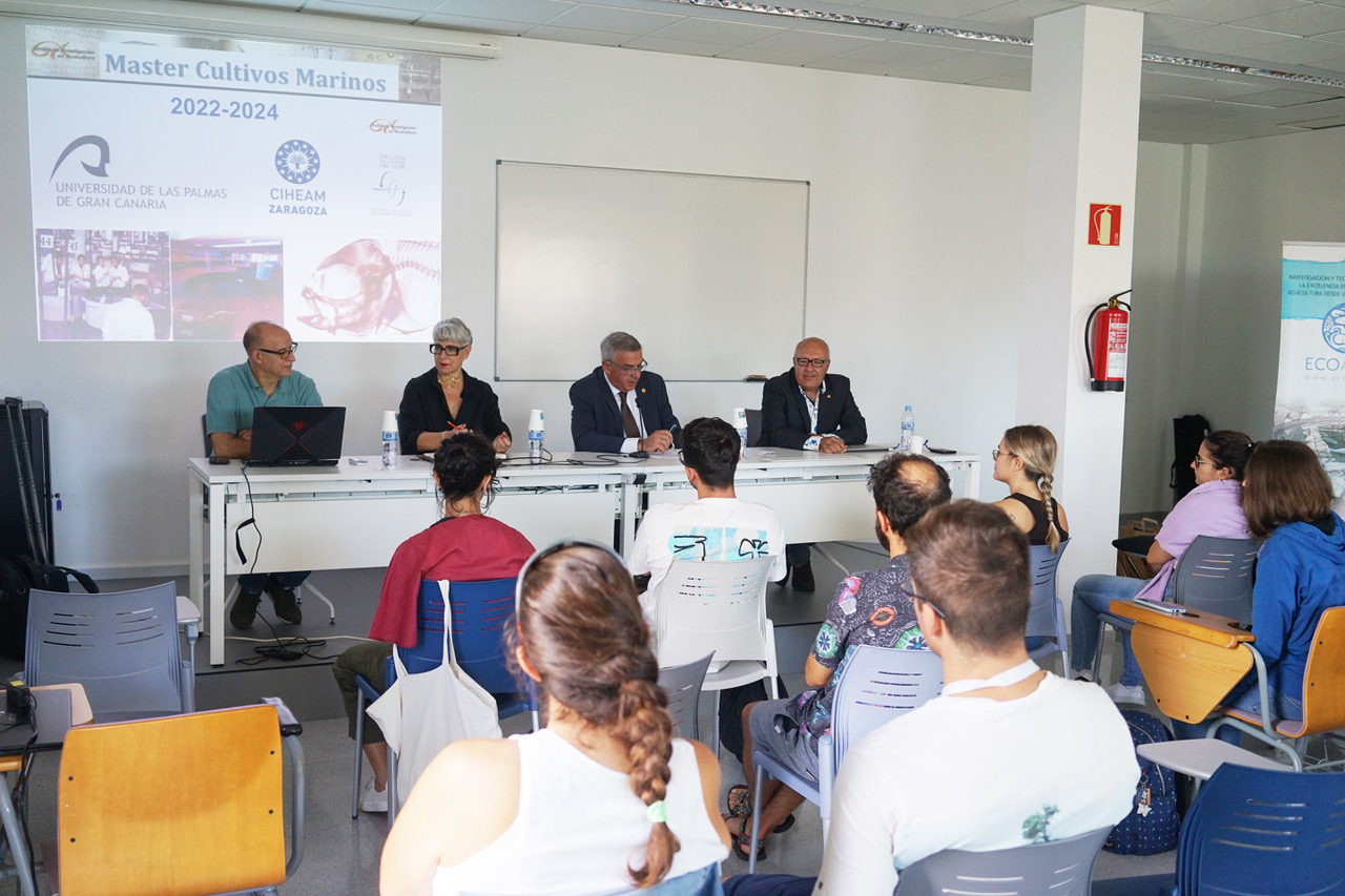 Inauguración del Máster en Cultivos Marinos / Pepa Parrilla