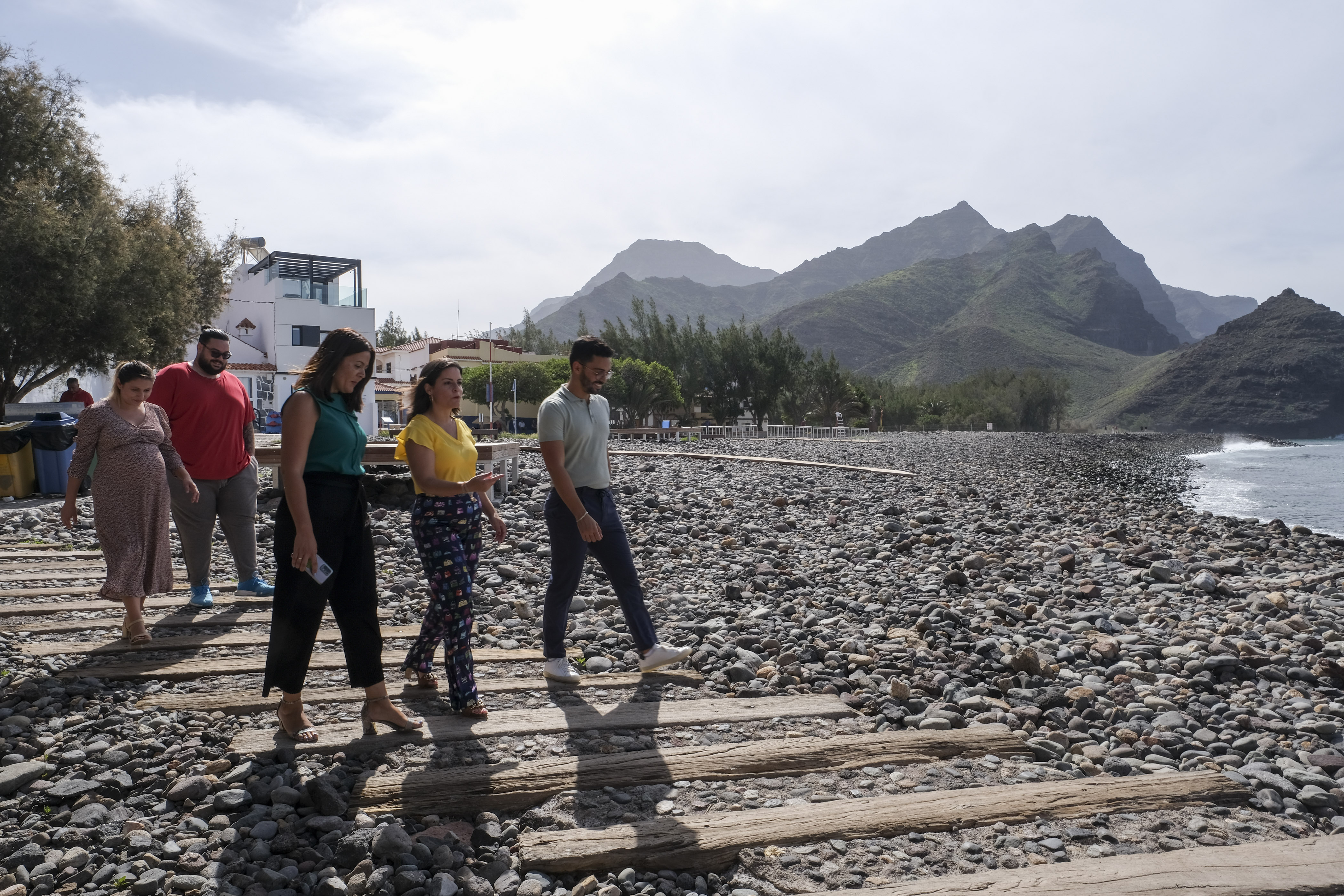 Yaiza Castilla en La Aldea de San Nicolás (Gran Canaria) / CanariasNoticias.es