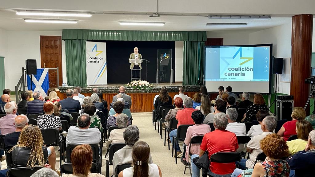 Presentación de Berty Padilla como candidato de CC a la Alcaldía de Tegueste / CanariasNoticias.es