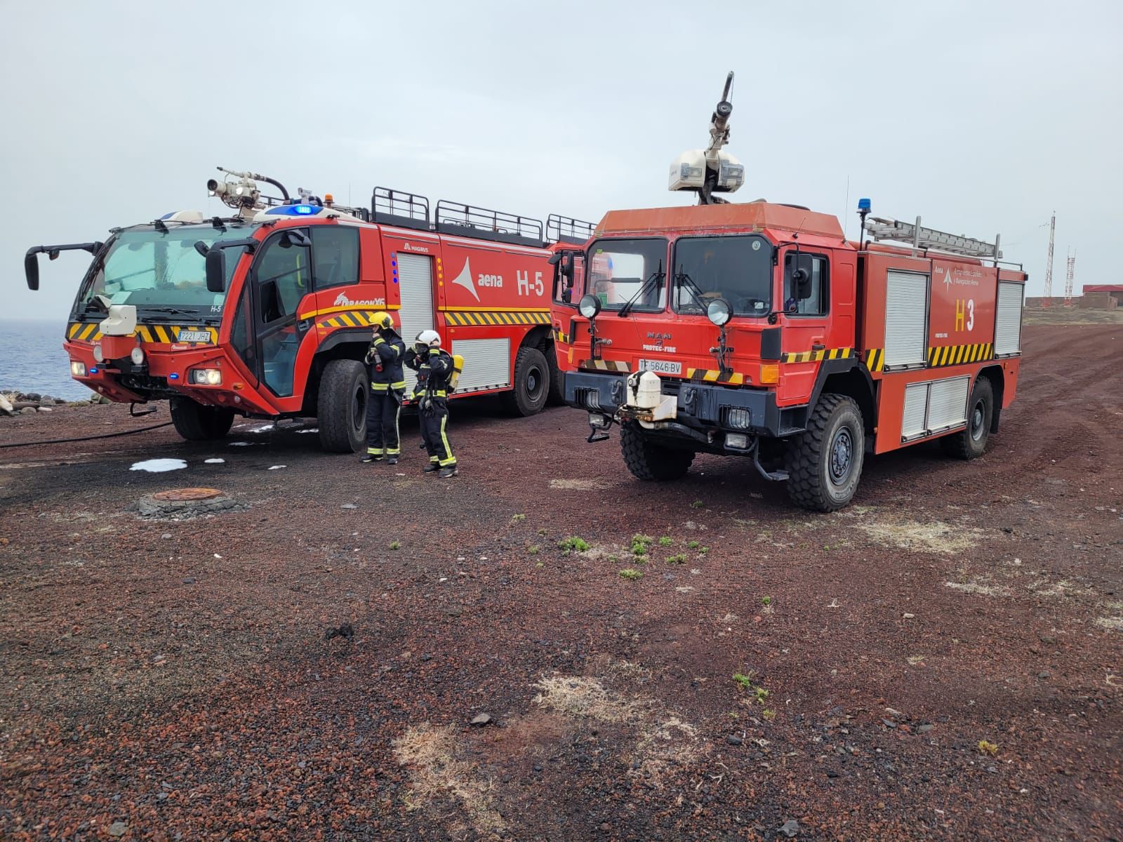 Simulacro de accidente en el aeropuerto de El Hierro / CanariasNoticias.es