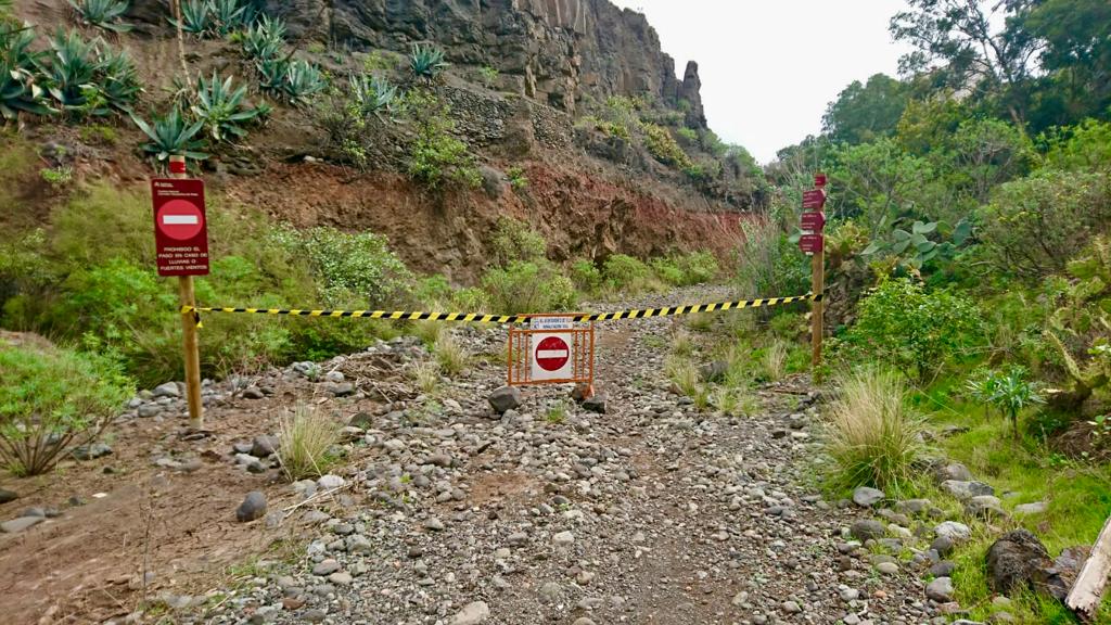 Cierre temporalmente un tramo del Corredor Paisajístico de Telde / CanariasNoticias.es