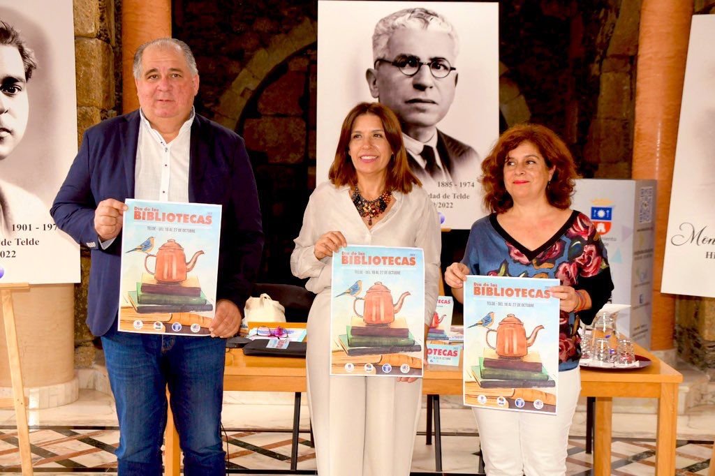 Presentación de actividades por el Día de las Bibliotecas en Telde / CanariasNoticias.es