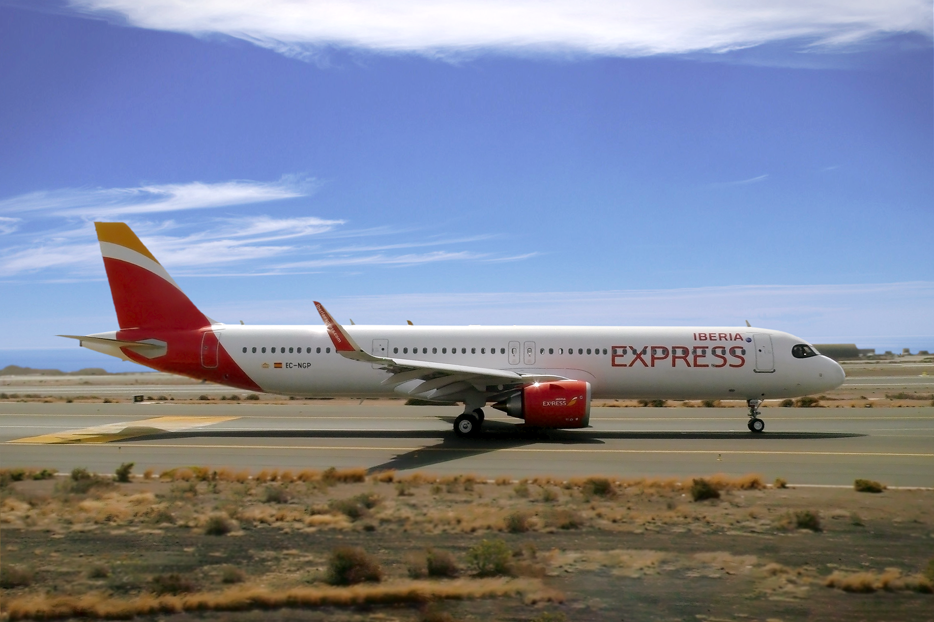 Avión de Iberia Express Avión de Iberia Express
