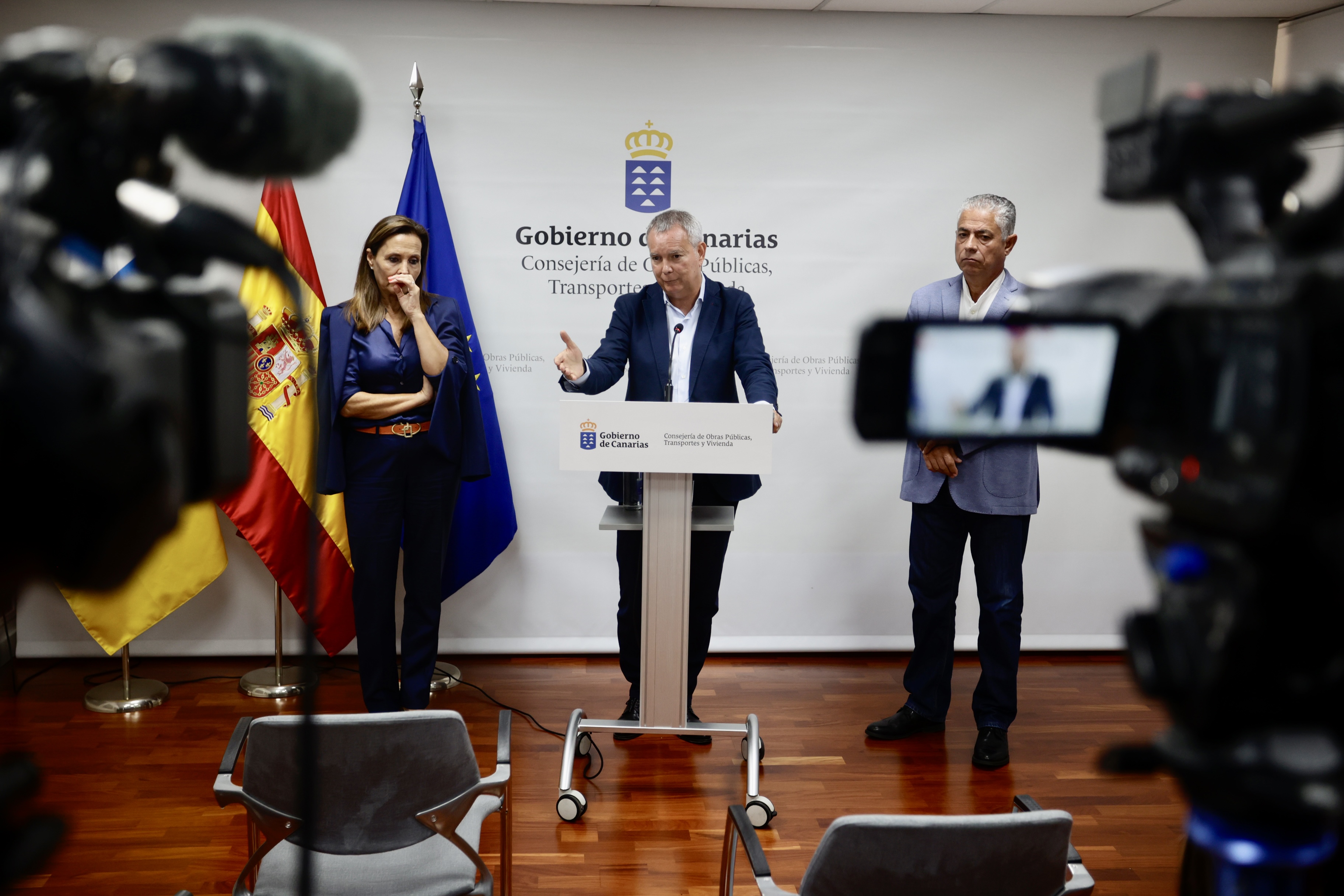 Sebastián Franquis anuncia que los túneles de Faneque abrirán en verano de 2023 Sebastián Franquis anuncia que los túneles de Faneque abrirán en verano de 2023