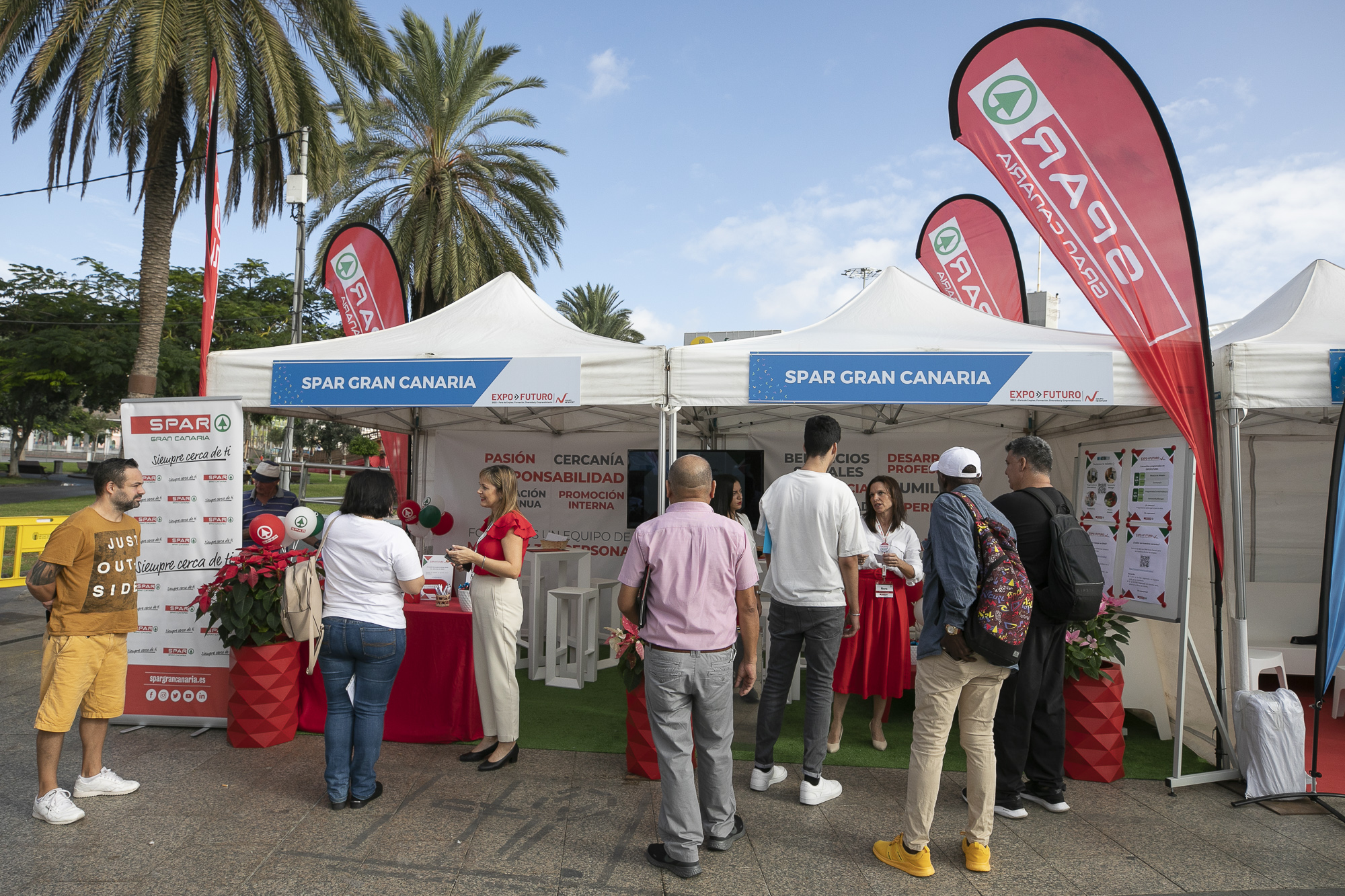 Spar Gran Canaria en  la Feria de empleo Expofuturo / CanariasNoticias.es 