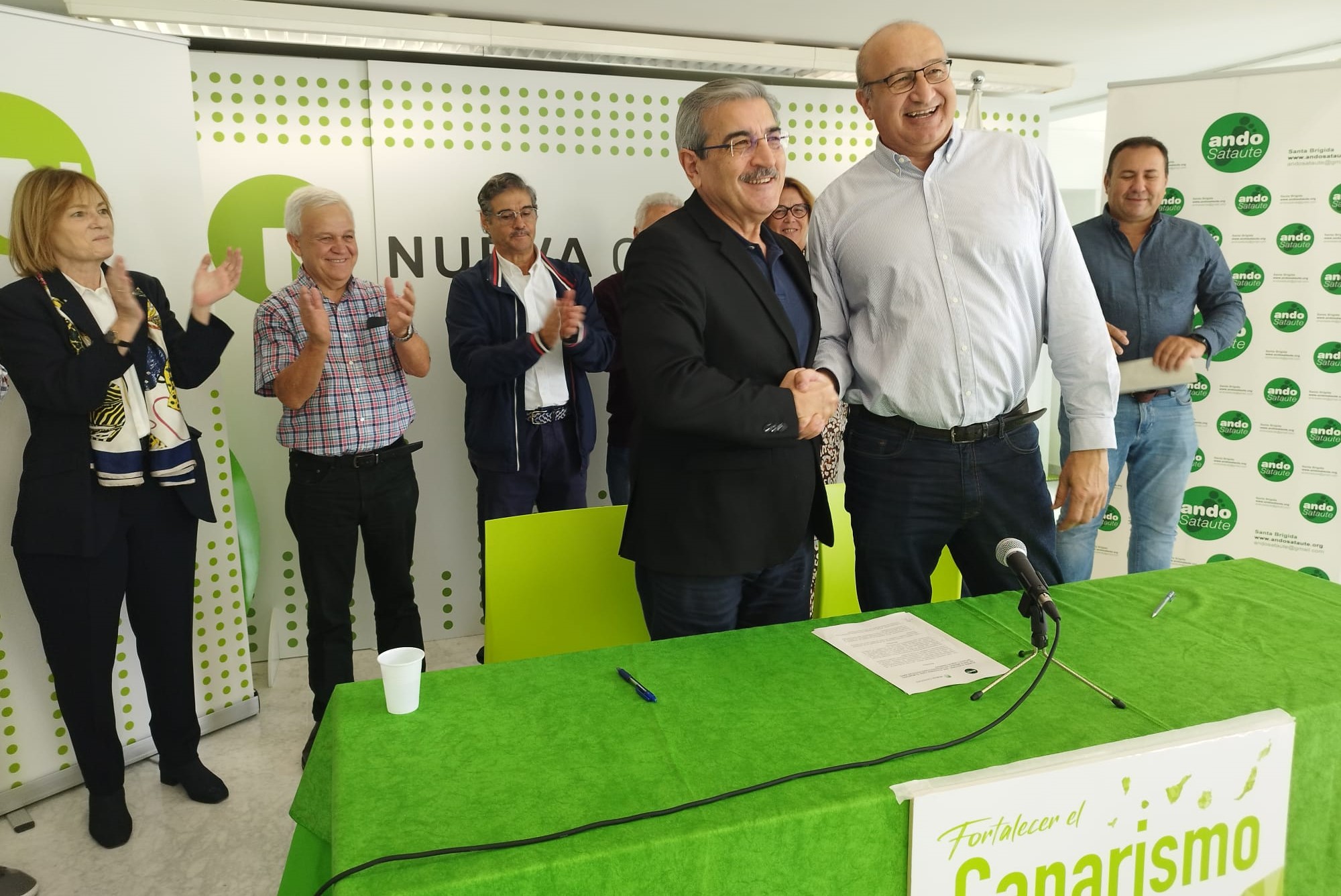 NC y Ando Sataute sellan un acuerdo electoral / CanariasNoticias.es