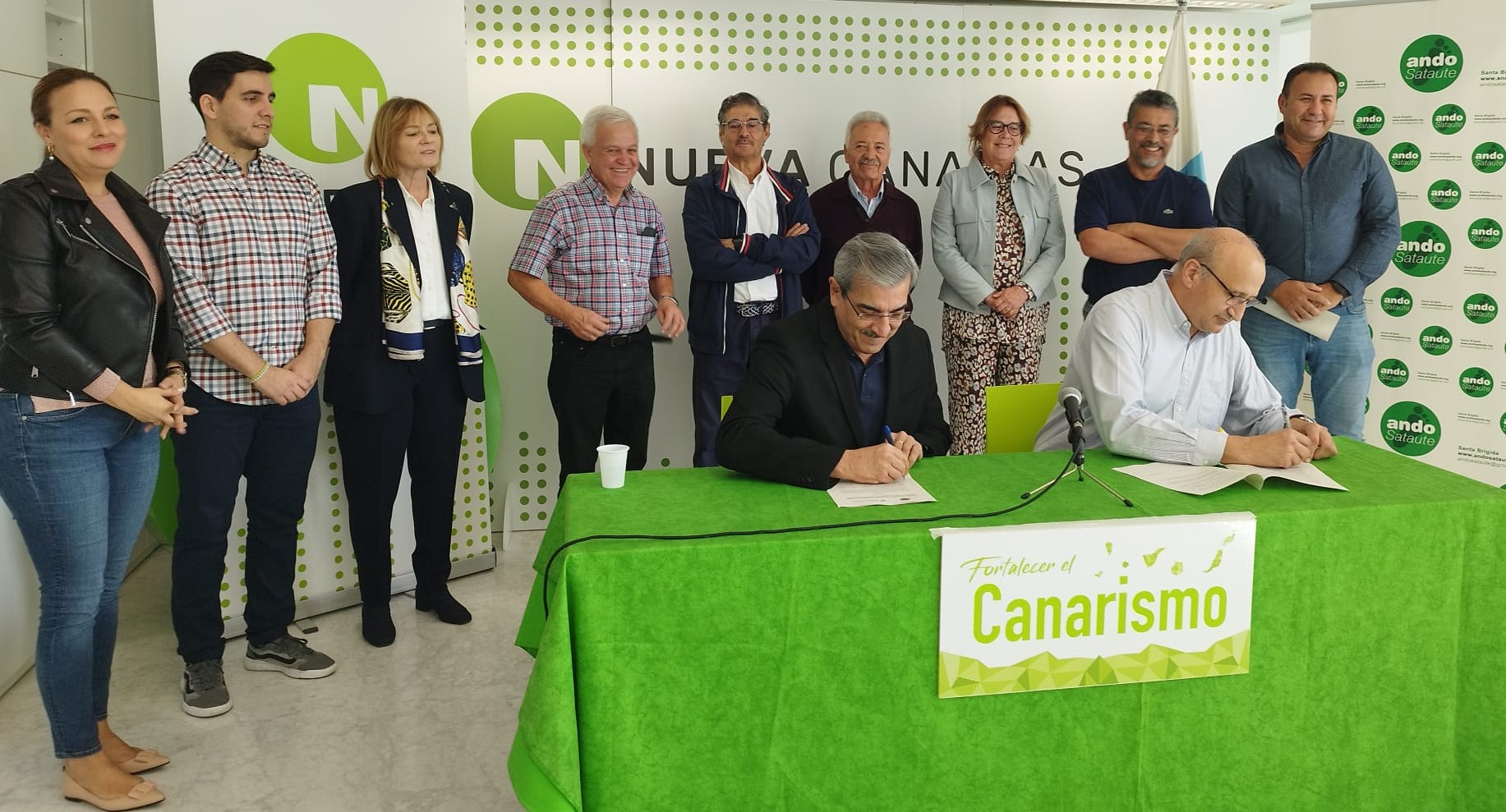 NC y Ando Sataute sellan un acuerdo electoral / CanariasNoticias.es