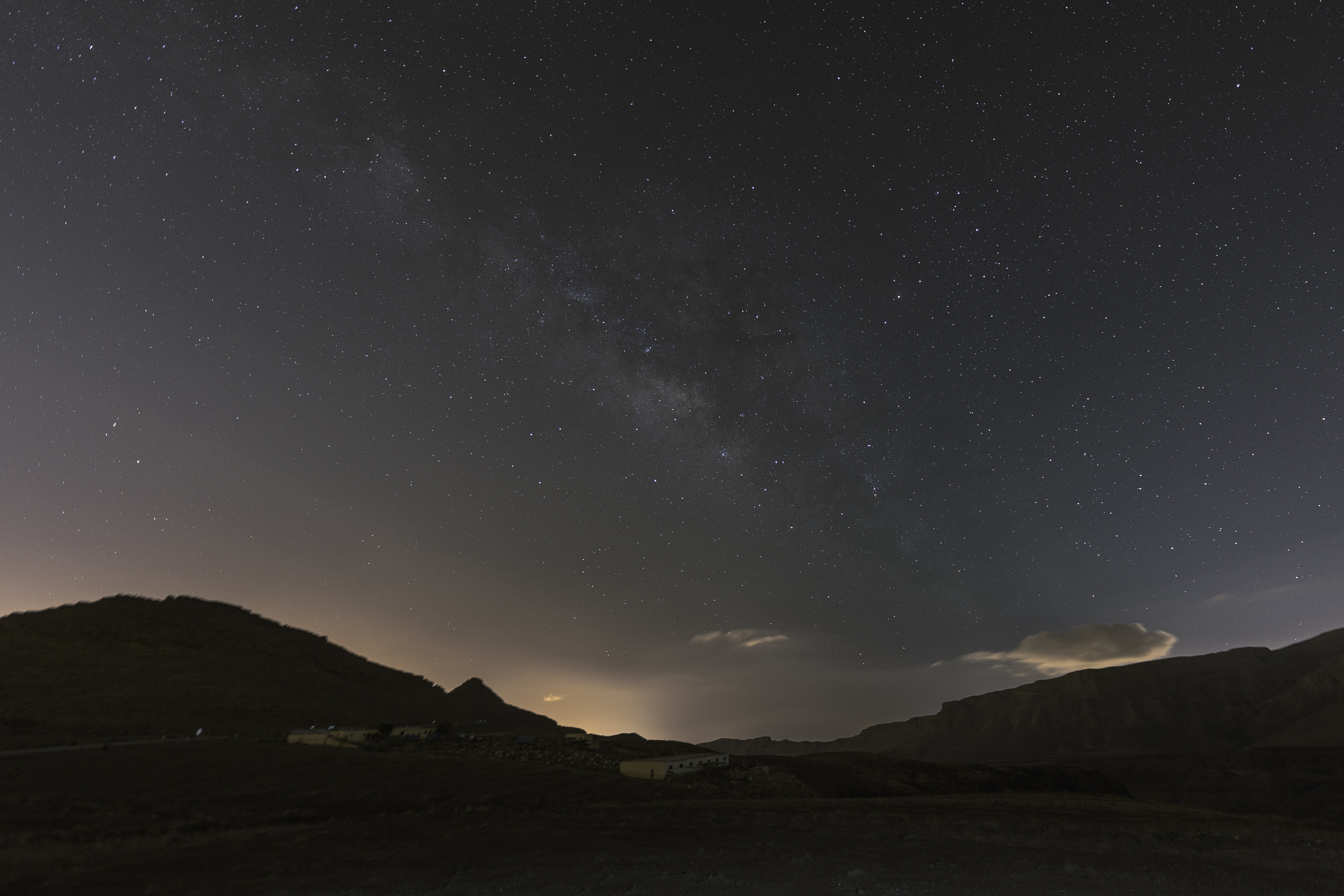 Cielo nocturno de Santa Lucía de Tirajana / CanariasNoticias.es