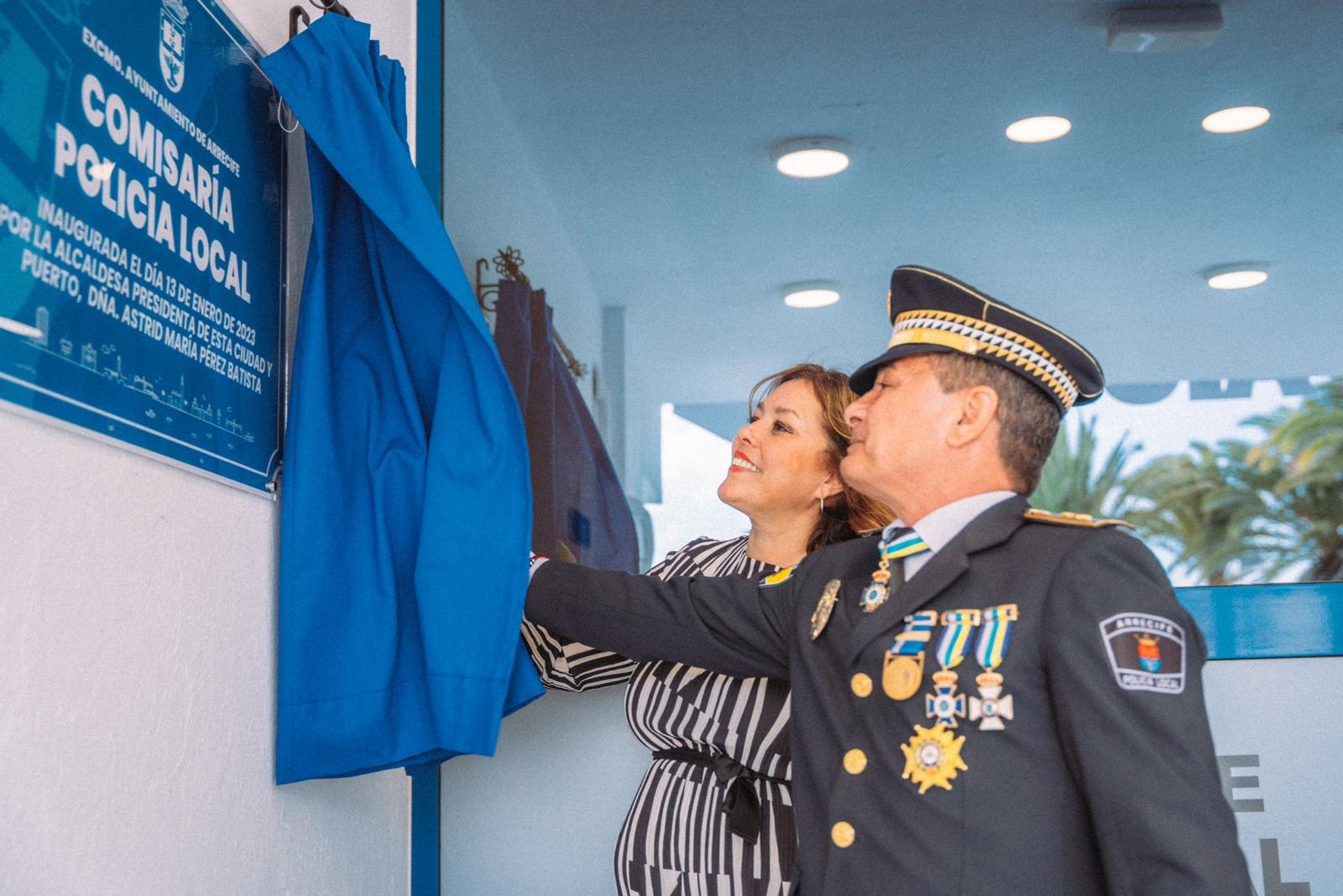 Inauguración de la Comisaría de la Policía Local de Arrecife / CanariasNoticias.es