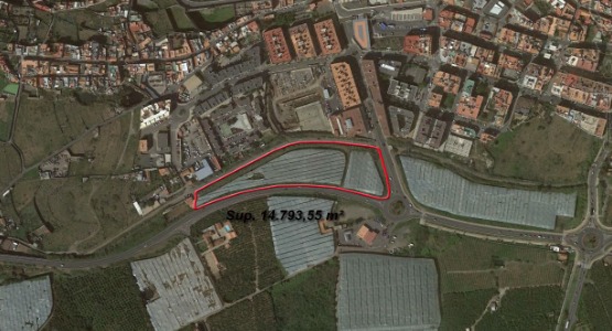Parcela para la futura Estación de Guaguas de Arucas Parcela para la futura Estación de Guaguas de Arucas