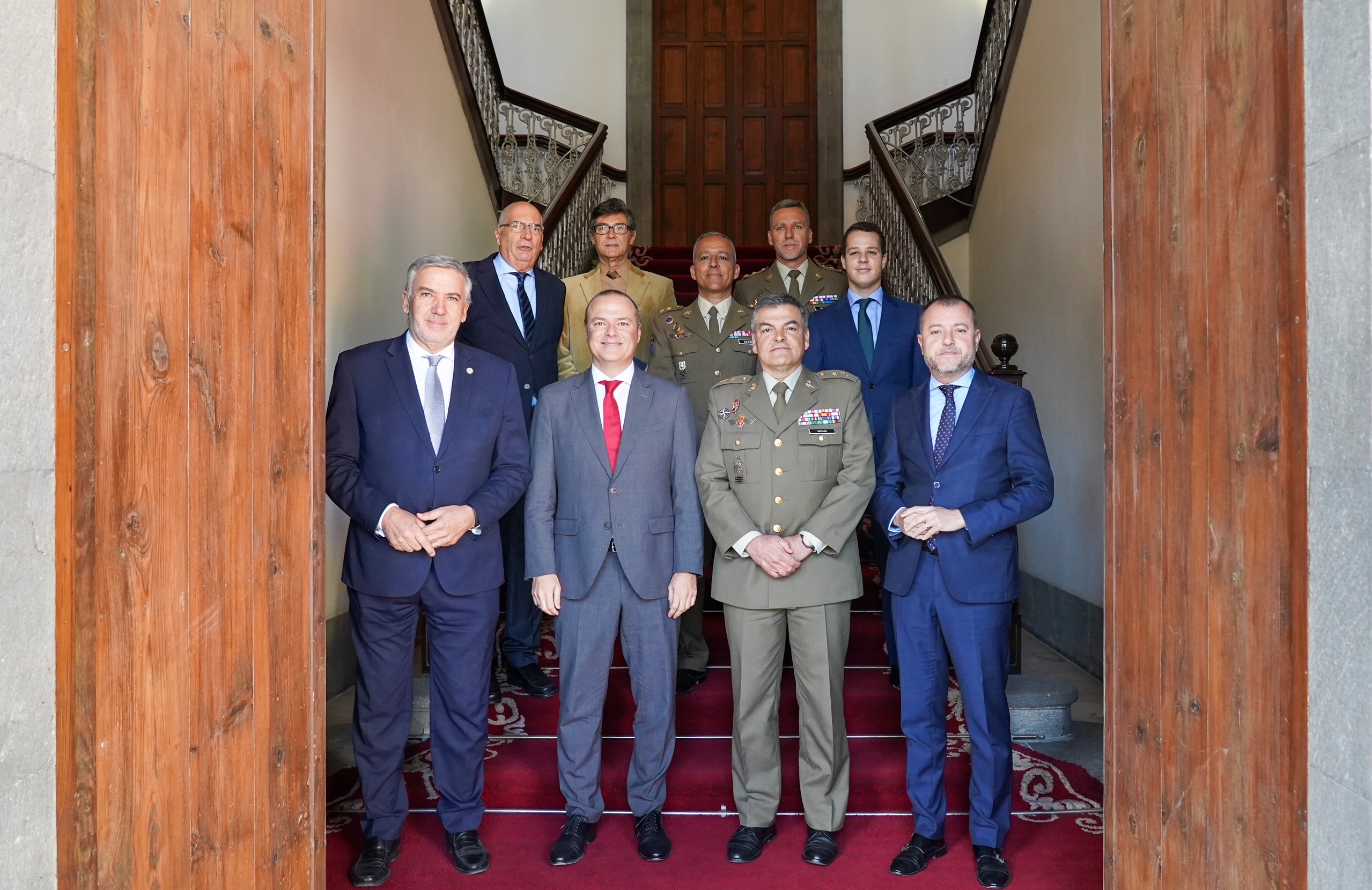 Presentación del programa el 450 aniversario de la creación de las Milicias Canarias