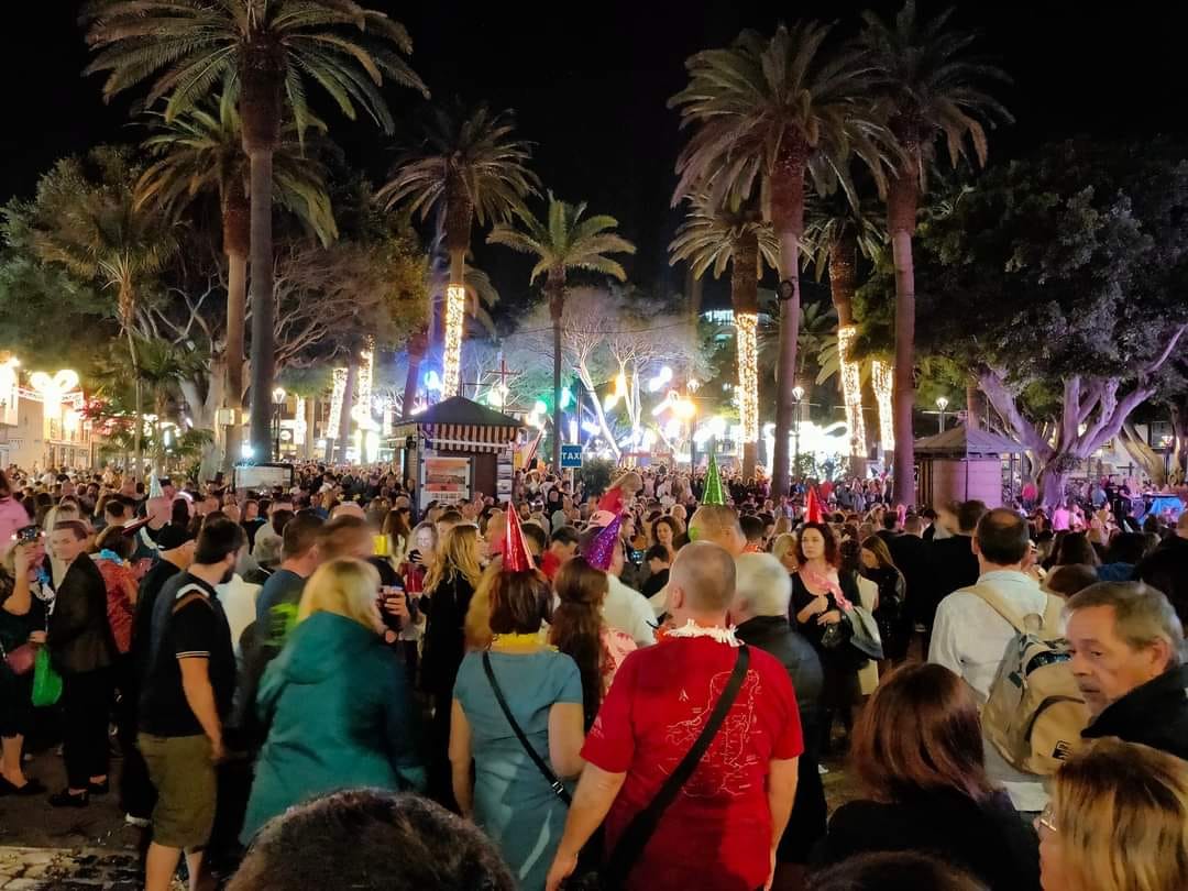 Puerto de la Cruz celebra el año nuevo 2023/ caqnariasnoticias.es