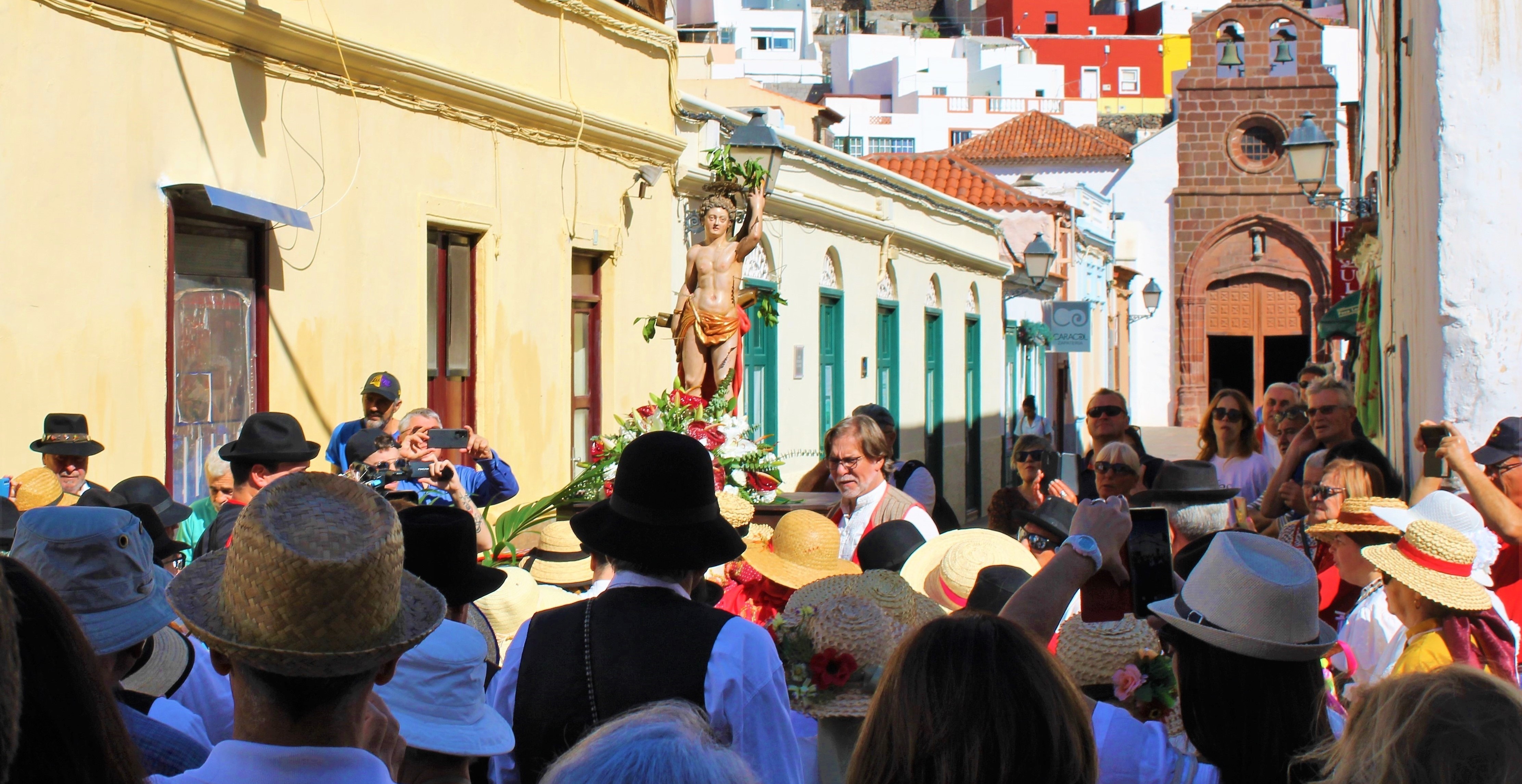 Romería en San Sebastián de La Gomera en honor a su Patrón / CanariasNoticias.es