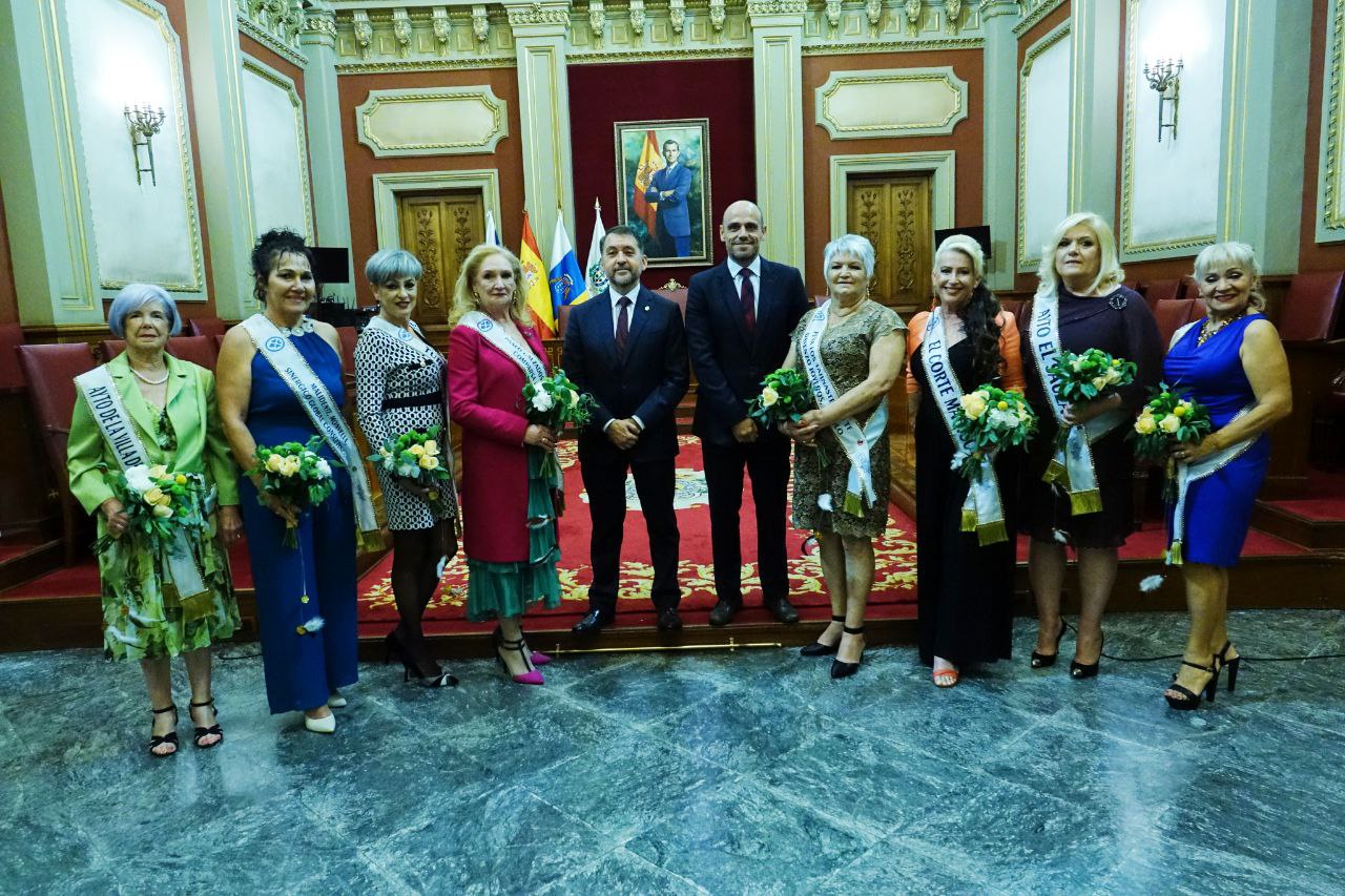 Candidatas que aspiran a convertirse en Reina del Carnaval de Santa Cruz de Tenerife