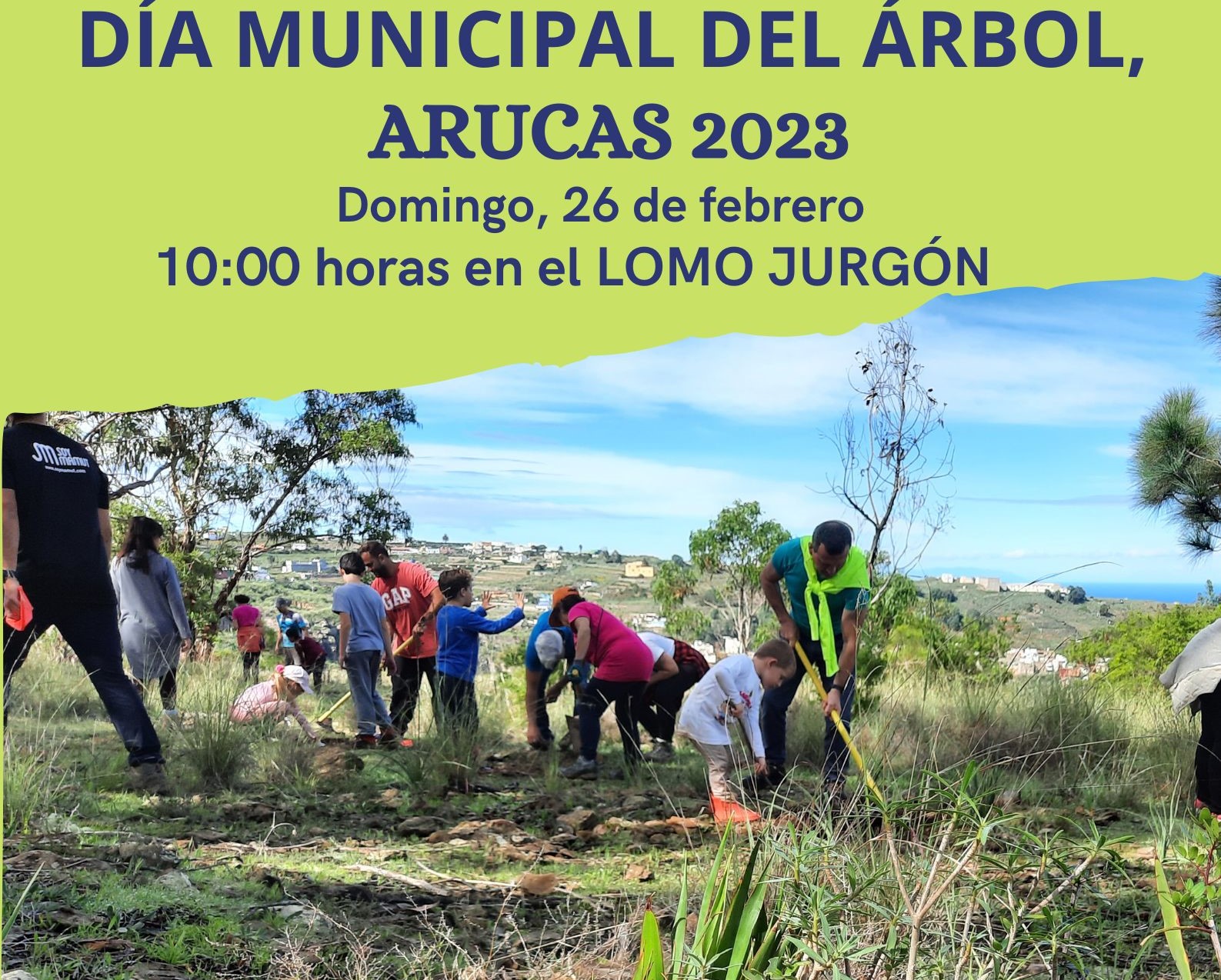 Arucas celebra el Día Mundial del Árbol