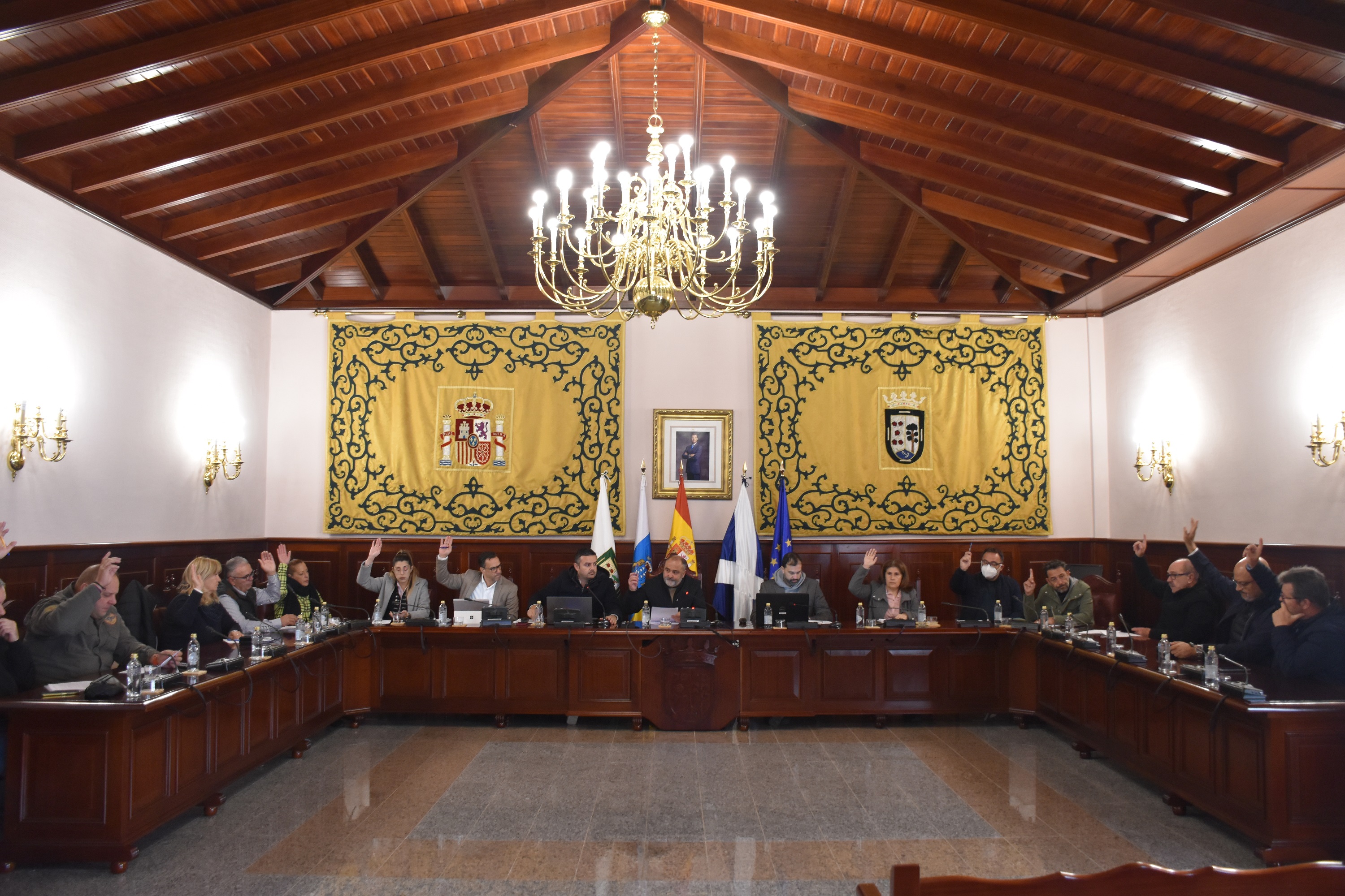 Pleno del Ayuntamiento de El Rosario / CanariasNoticias.es 