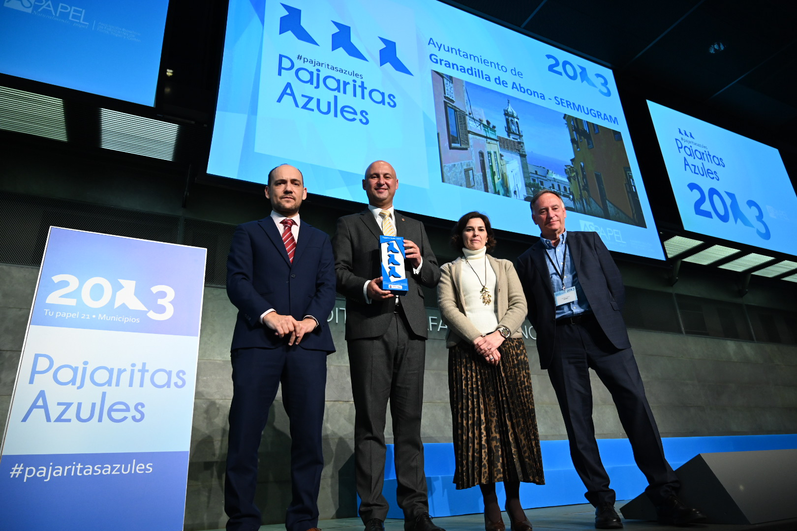Granadilla de Abona recibe tres Pajaritas Azules / CanariasNoticias.es Granadilla de Abona recibe tres Pajaritas Azules / CanariasNoticias.es