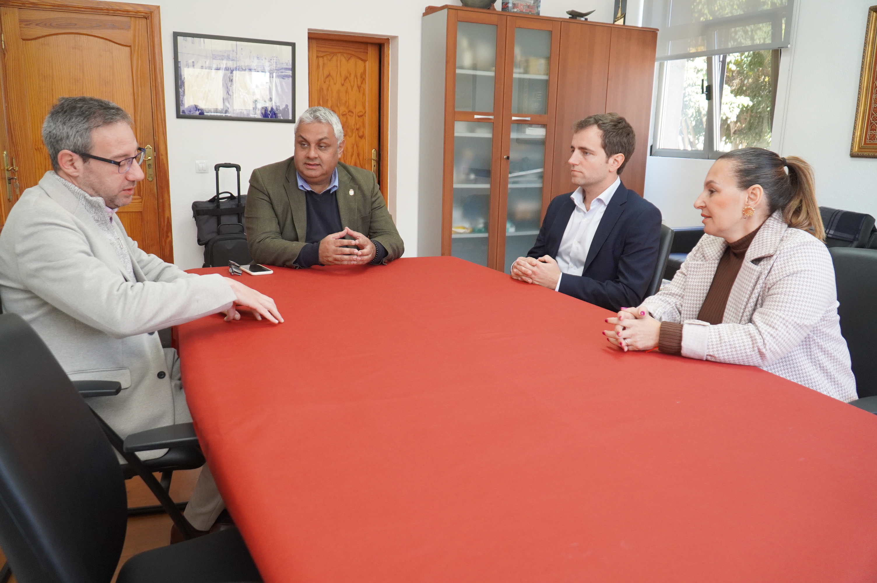 Luis Sáez visita al alcalde de Puerto del Rosario, Juan Jiménez / CanariasNoticias.es