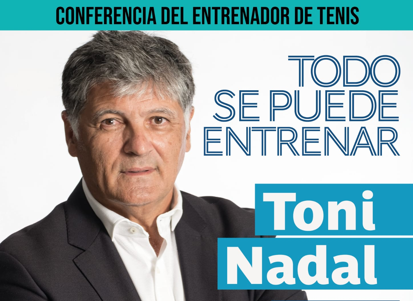 Conferencia del entrenador Toni Nadal en Arucas