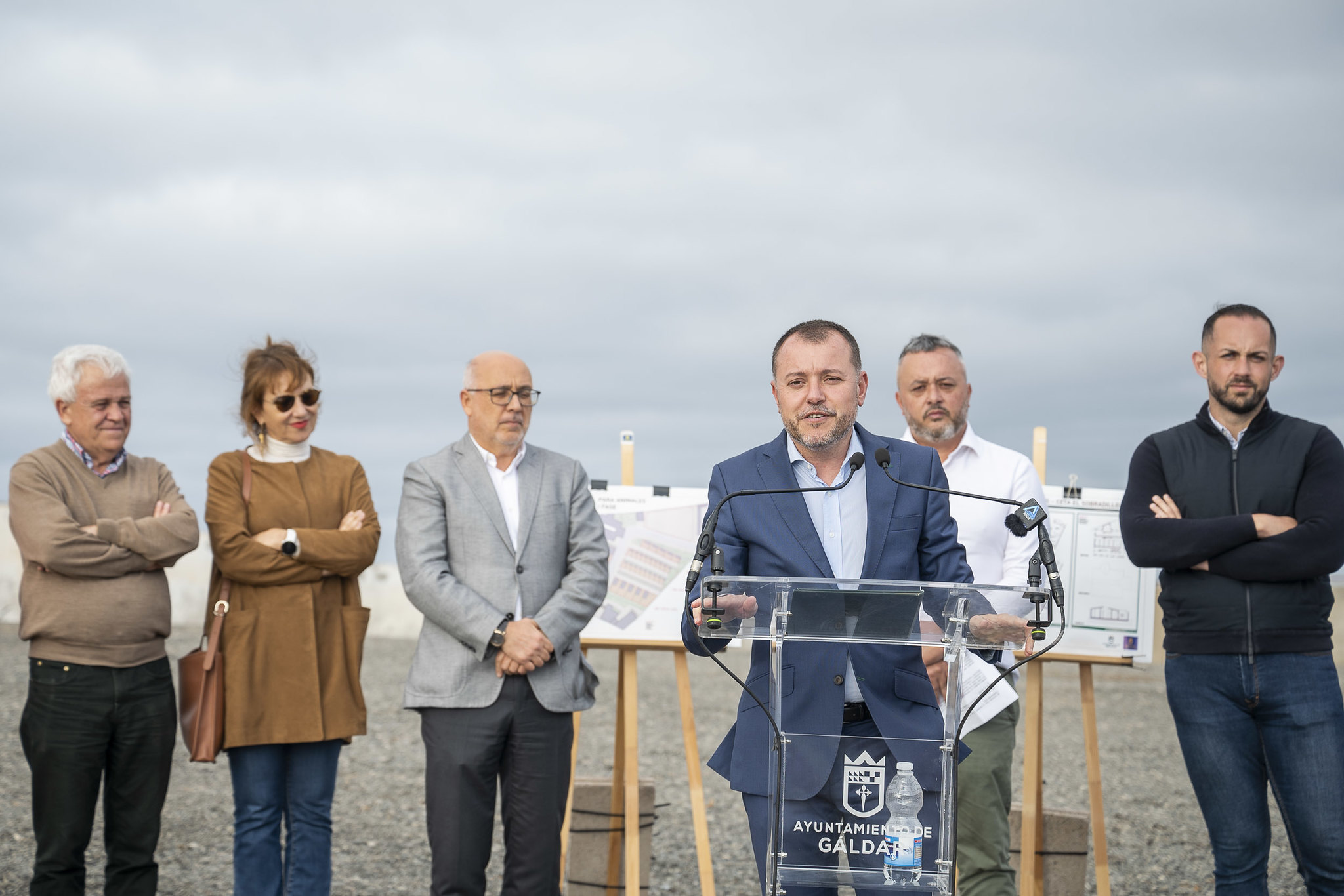 Primera piedra del Albergue de Animales de Gáldar / CanariasNoticias.es