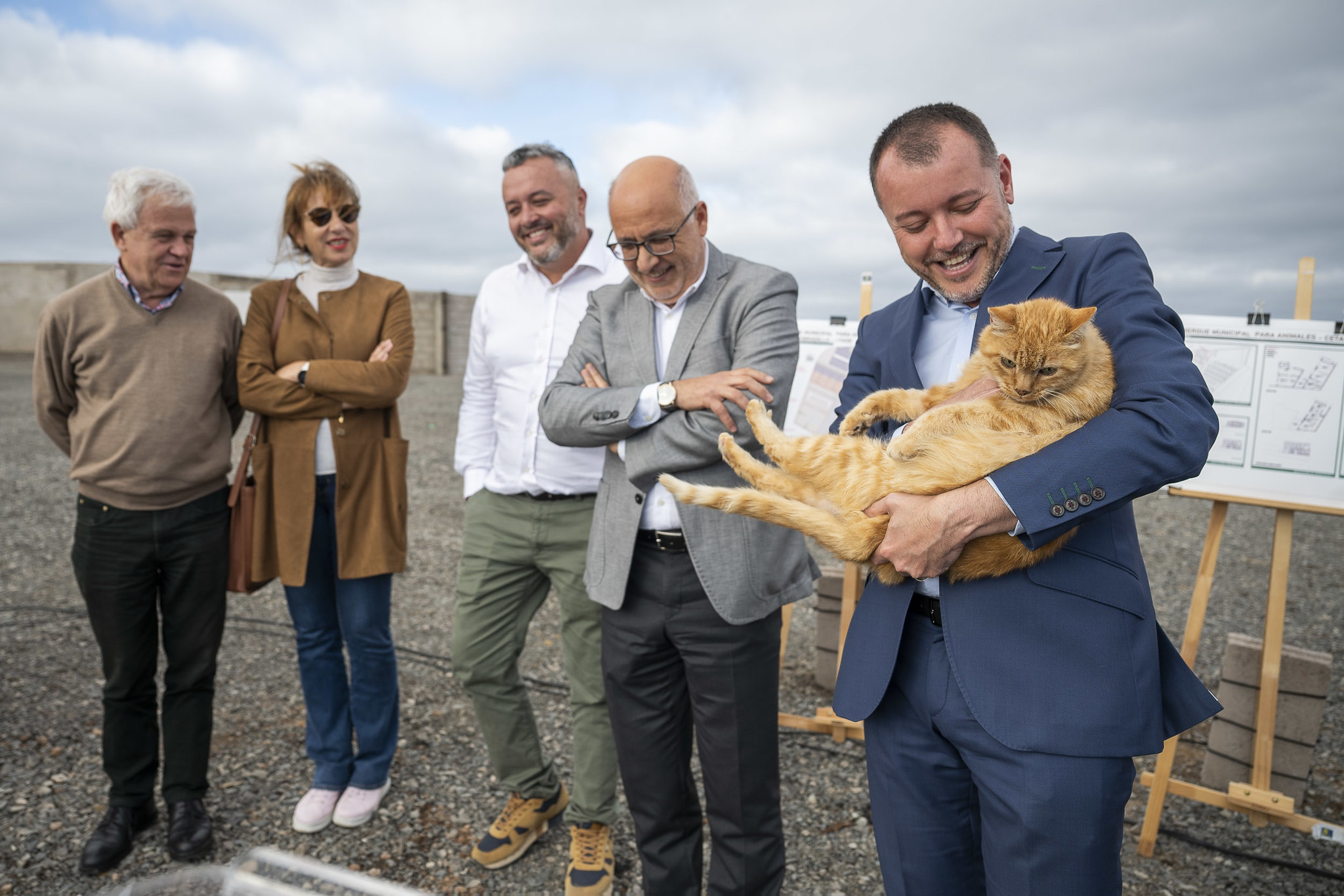 Primera piedra del Albergue de Animales de Gáldar / CanariasNoticias.es