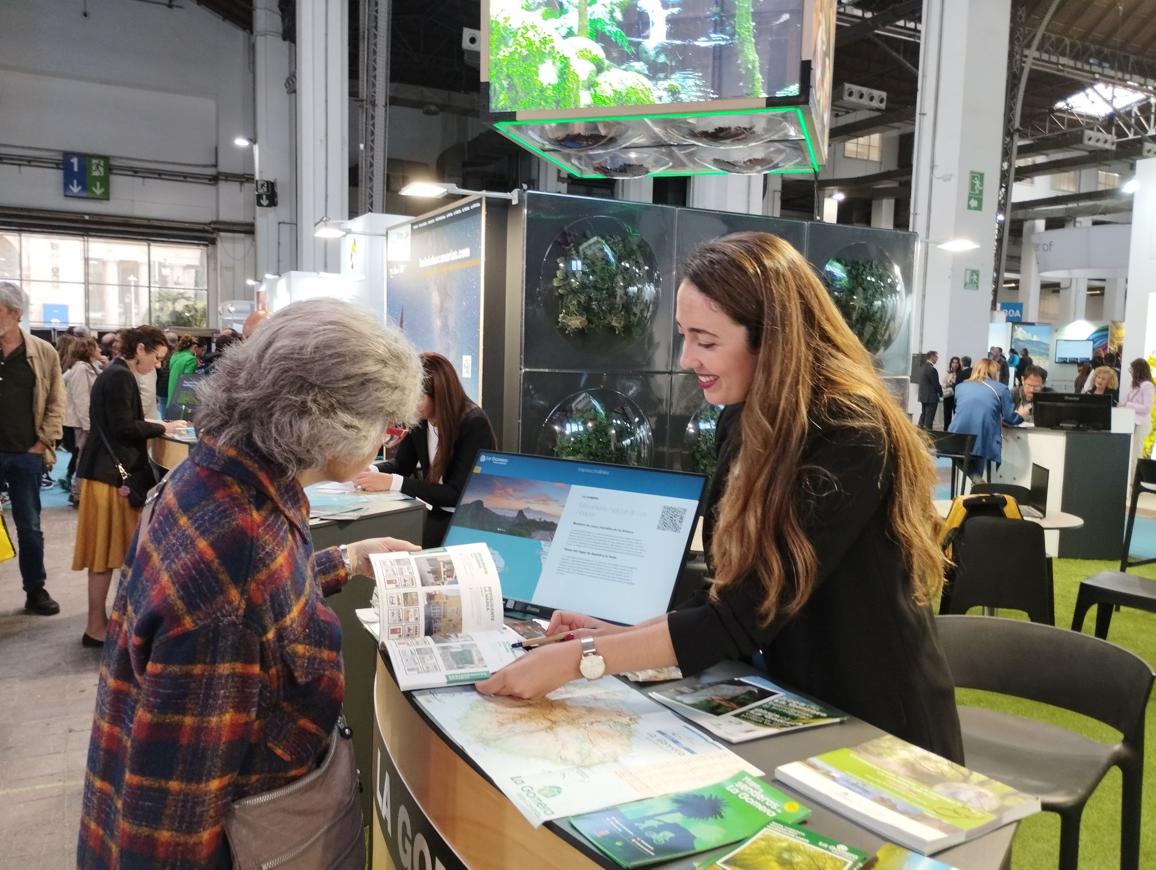 La Gomera en la feria B-Travel / CanariasNoticias.es La Gomera en la feria B-Travel / CanariasNoticias.es