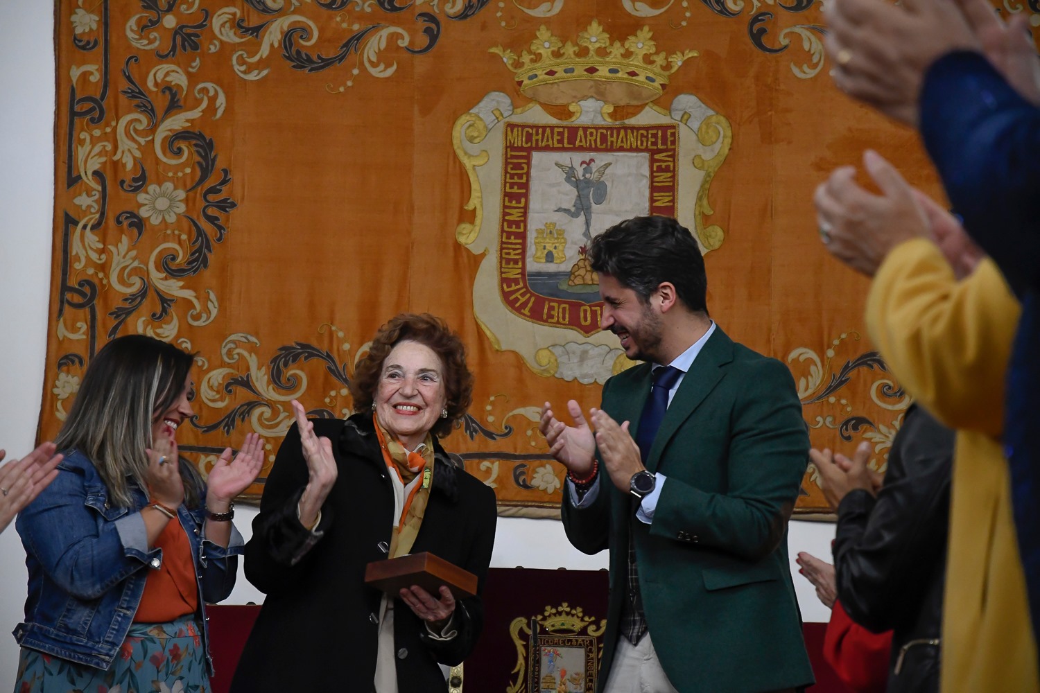 La Laguna homenajea a Olga Ramos / CanariasNoticias.es La Laguna homenajea a Olga Ramos / CanariasNoticias.es