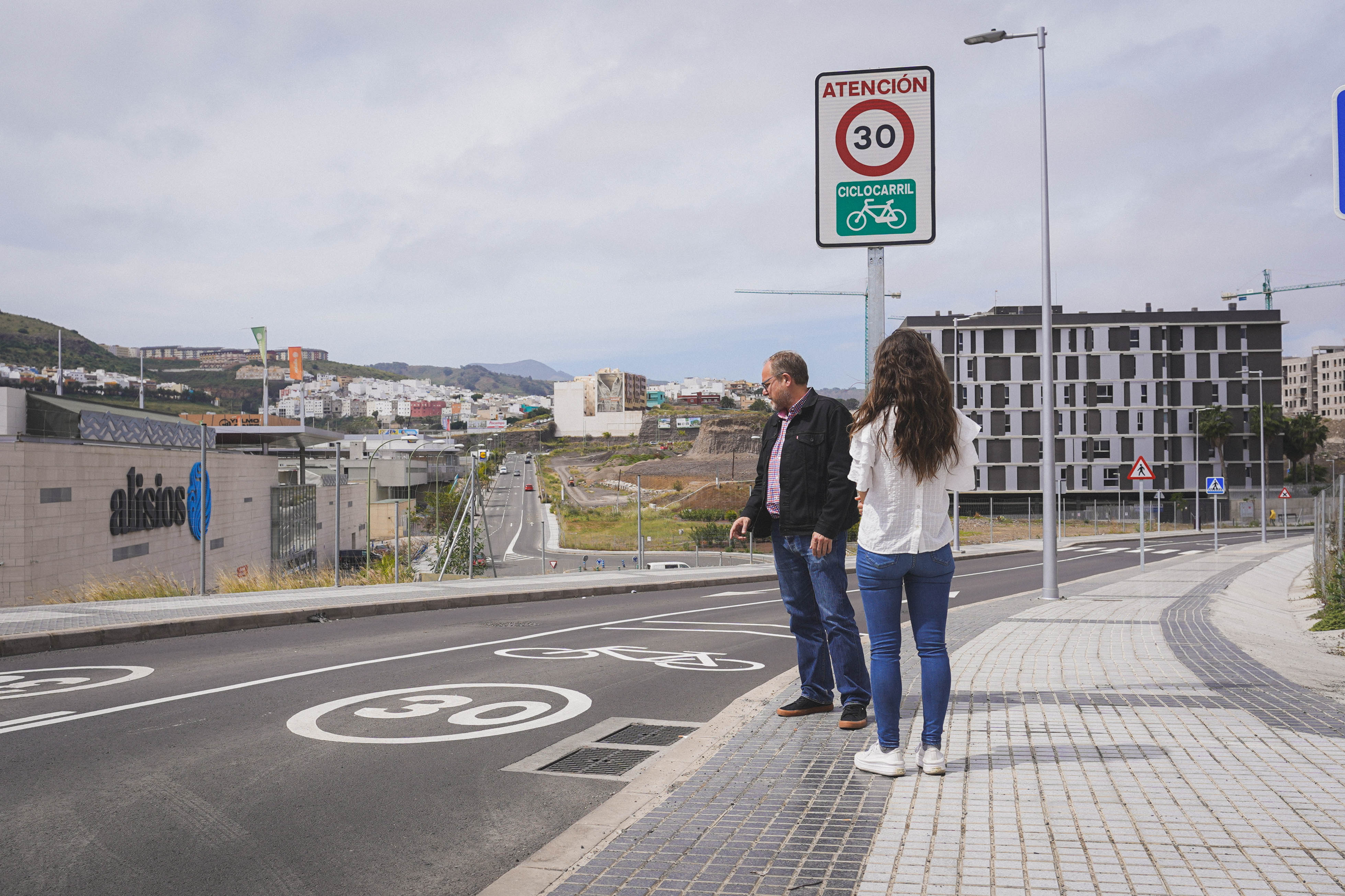 Ciclocarriles en Tamaraceite / CanariasNoticias.es 