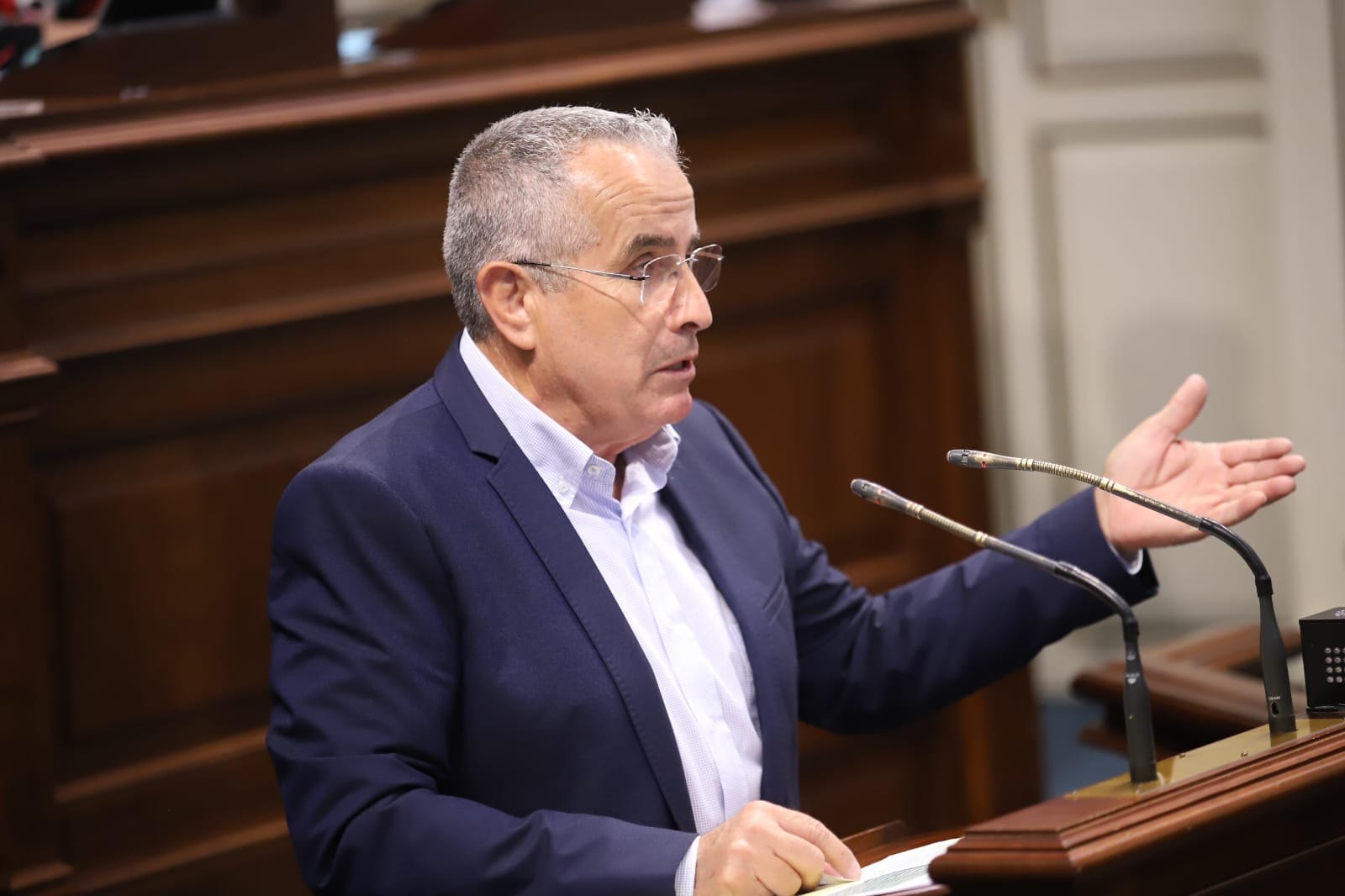 Mario Cabrera en el Parlamento de Canarias / CanariasNoticias.es Mario Cabrera en el Parlamento de Canarias / CanariasNoticias.es