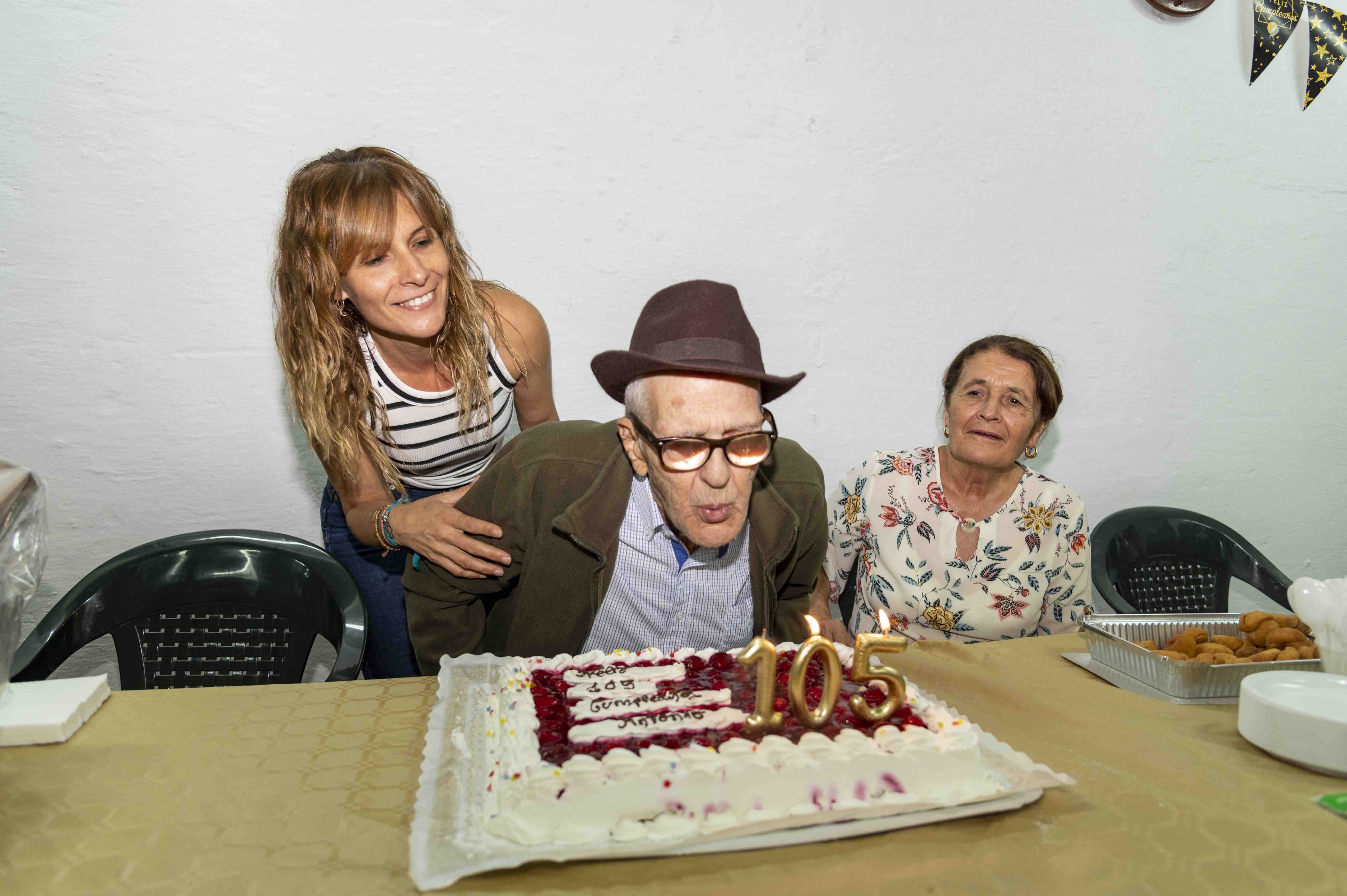 Antonio González celebra su 105 cumpleaños / CanariasNoticias.es 