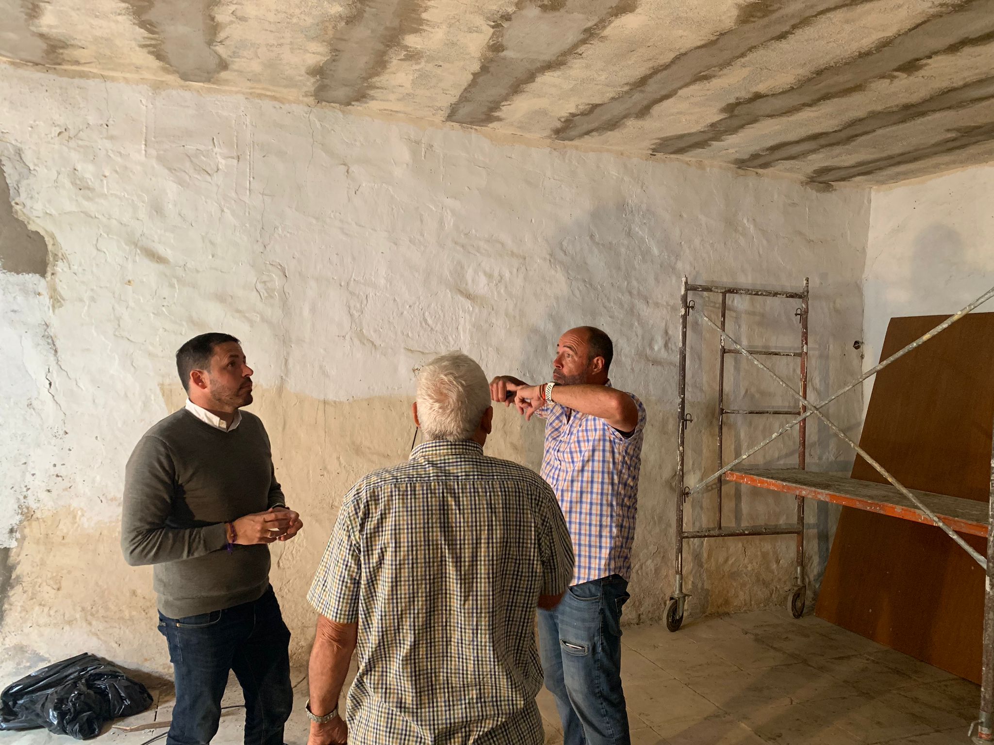 Obras en la ermita de San Antonio / CanariasNoticias.es 