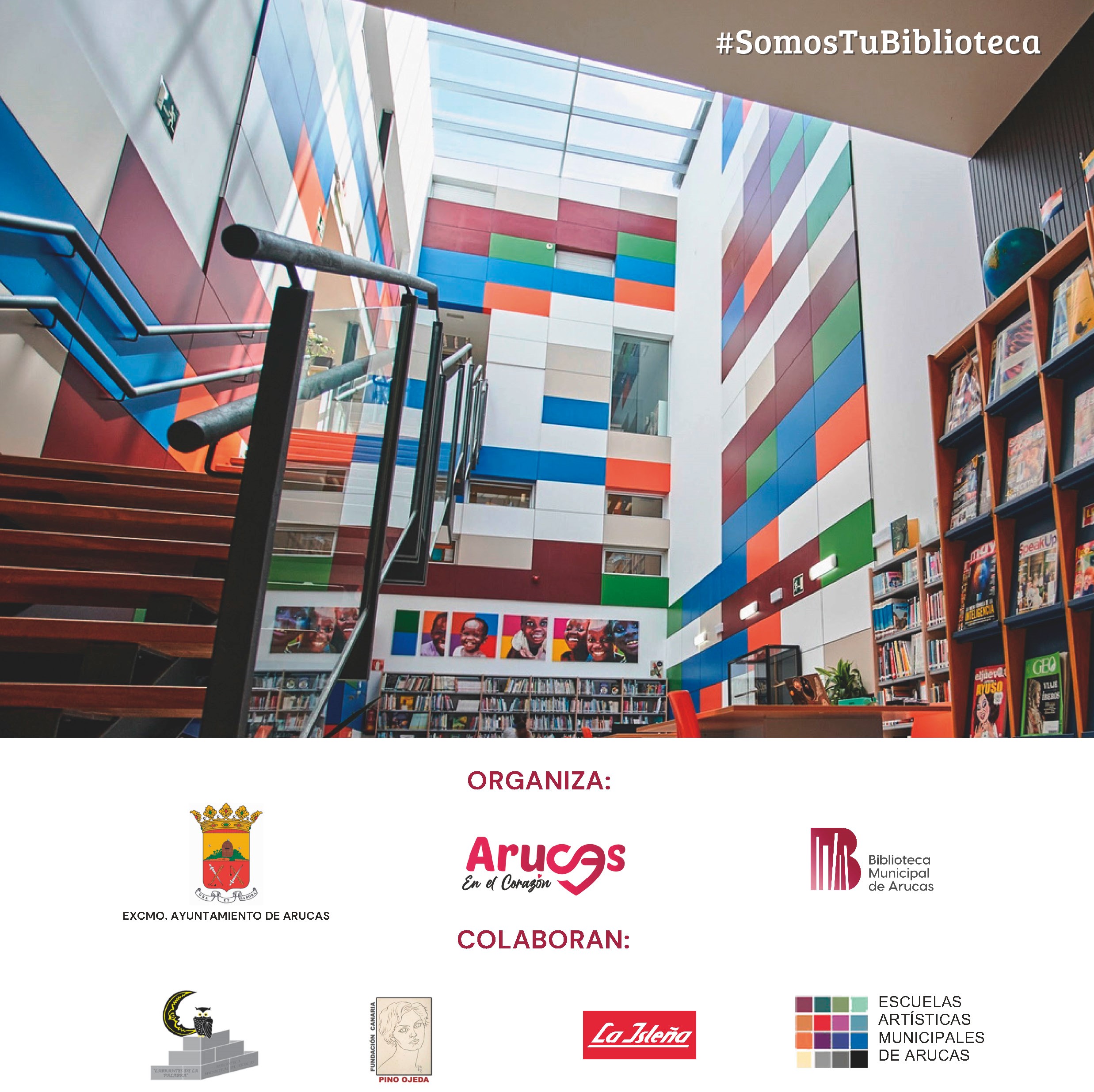 50º aniversario de la creación de la Biblioteca de Arucas 50º aniversario de la creación de la Biblioteca de Arucas