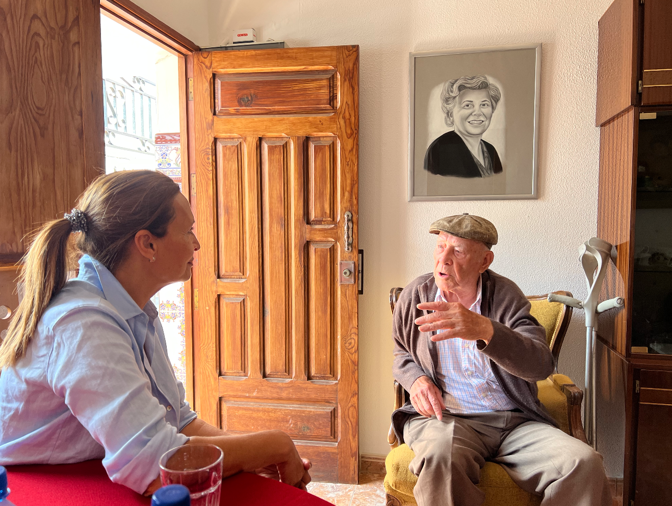Chano Boza de Agaete cumple 100 años / CanariasNoticias.es 
