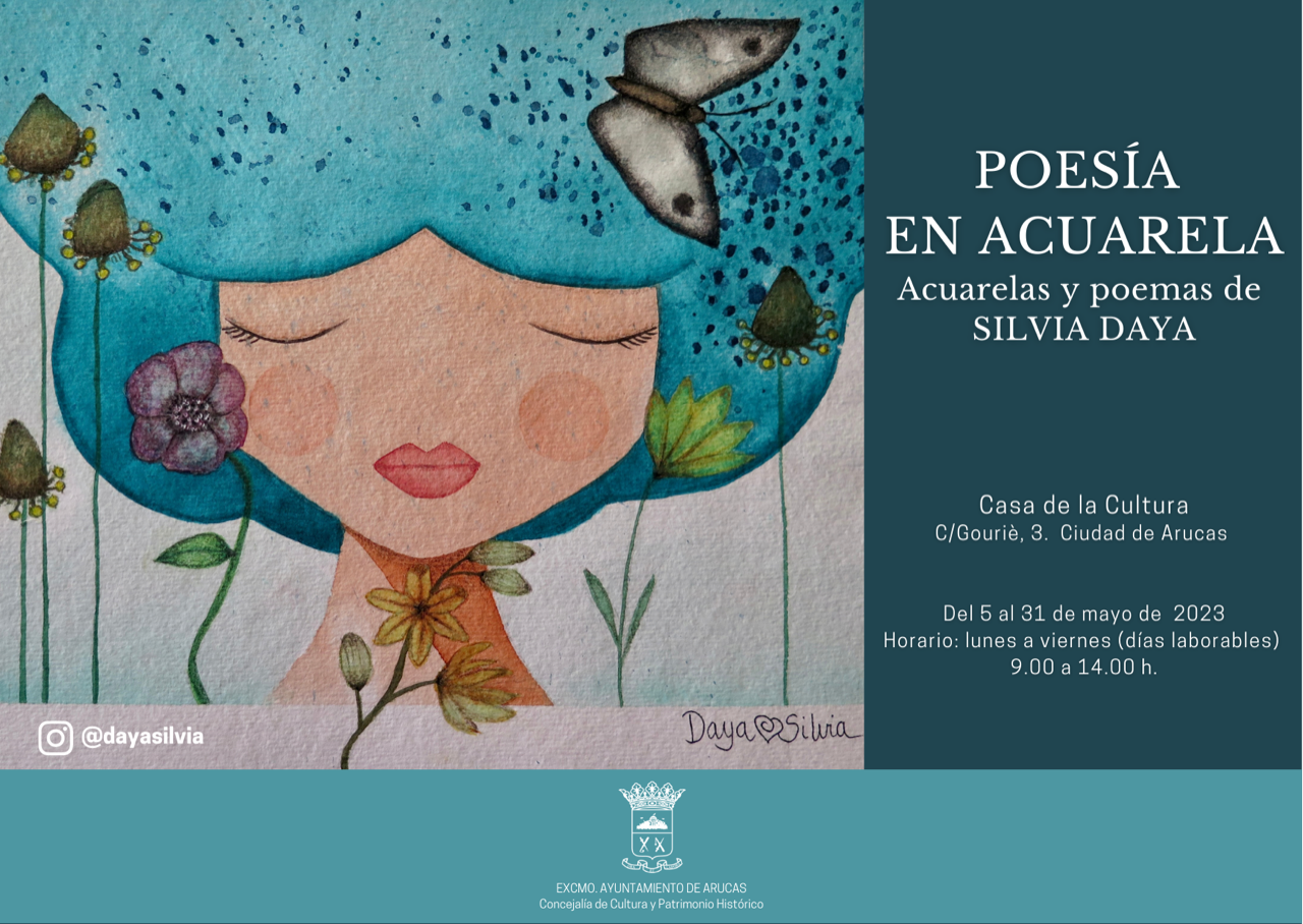 Muestra “Poesía en acuarela” de Silvia Daya Muestra “Poesía en acuarela” de Silvia Daya