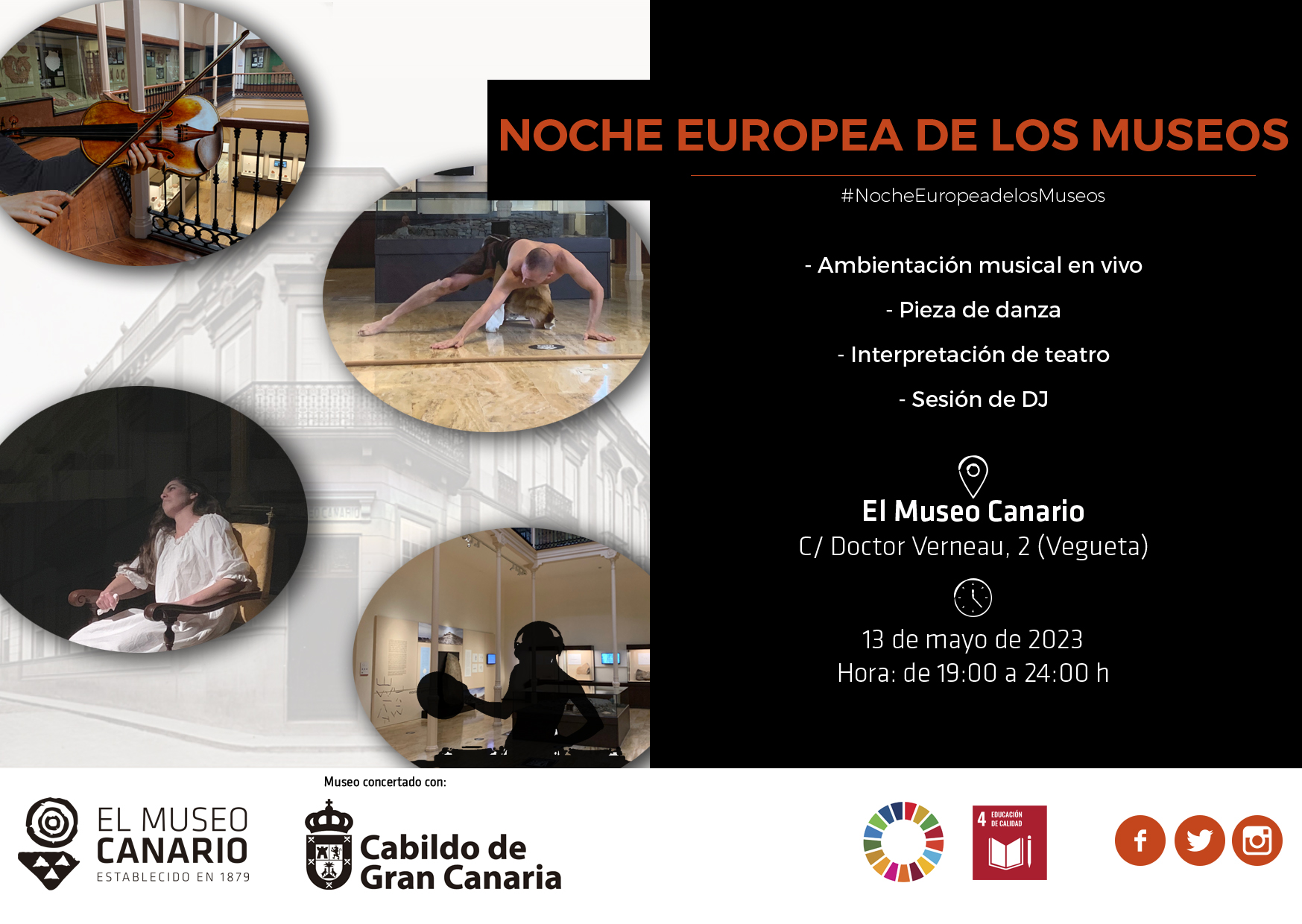 El Museo Canario celebra la Noche Europea de los Museos El Museo Canario celebra la Noche Europea de los Museos