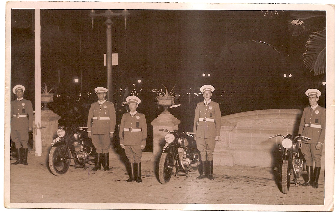 Unidad Motorizada de la Policía Local de Las Palmas de Gran Canaria 1938 Unidad Motorizada de la Policía Local de Las Palmas de Gran Canaria 1938