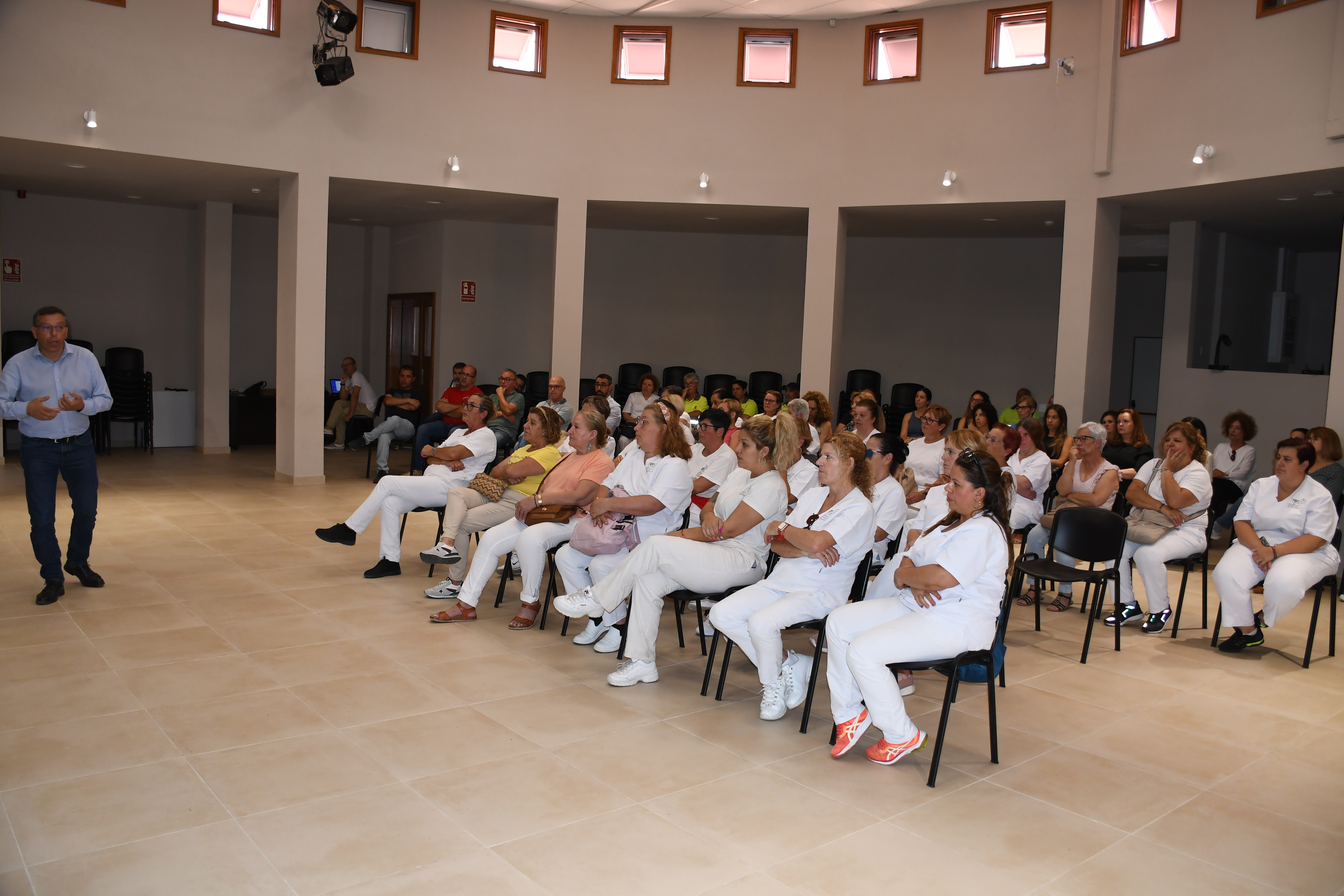 Reunión con trabajadores municipales de Valsequillo / CanariasNoticias.es