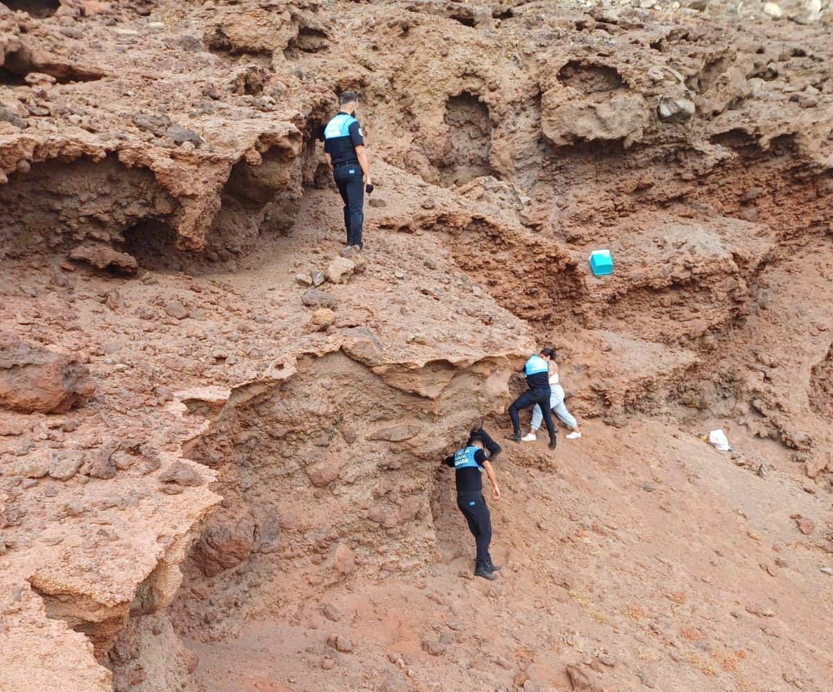 Rescate en El Sobradillo (Gáldar) / CanariasNoticias.es 