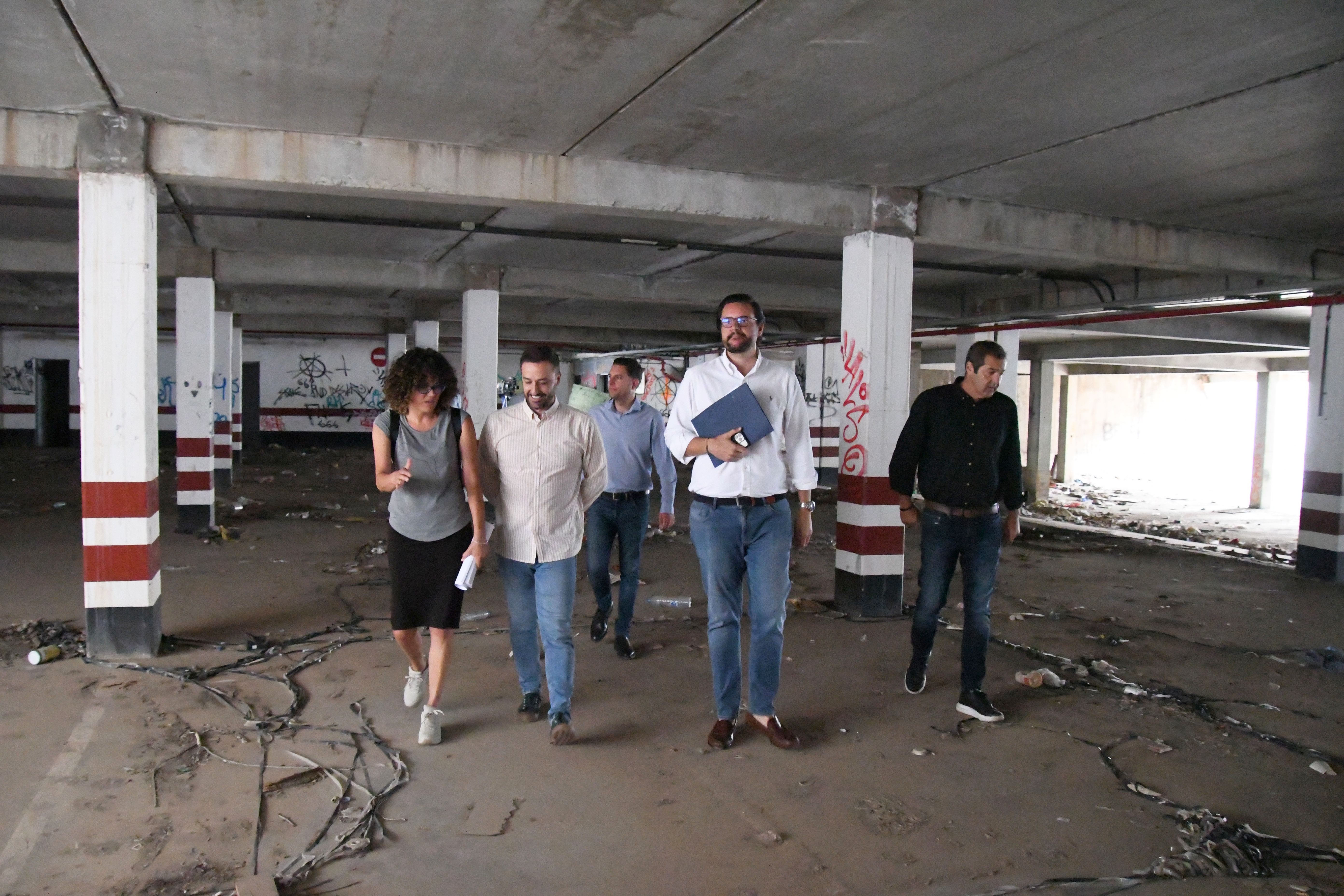 Visita al parking de San Gregorio / CanariasNoticias.es 