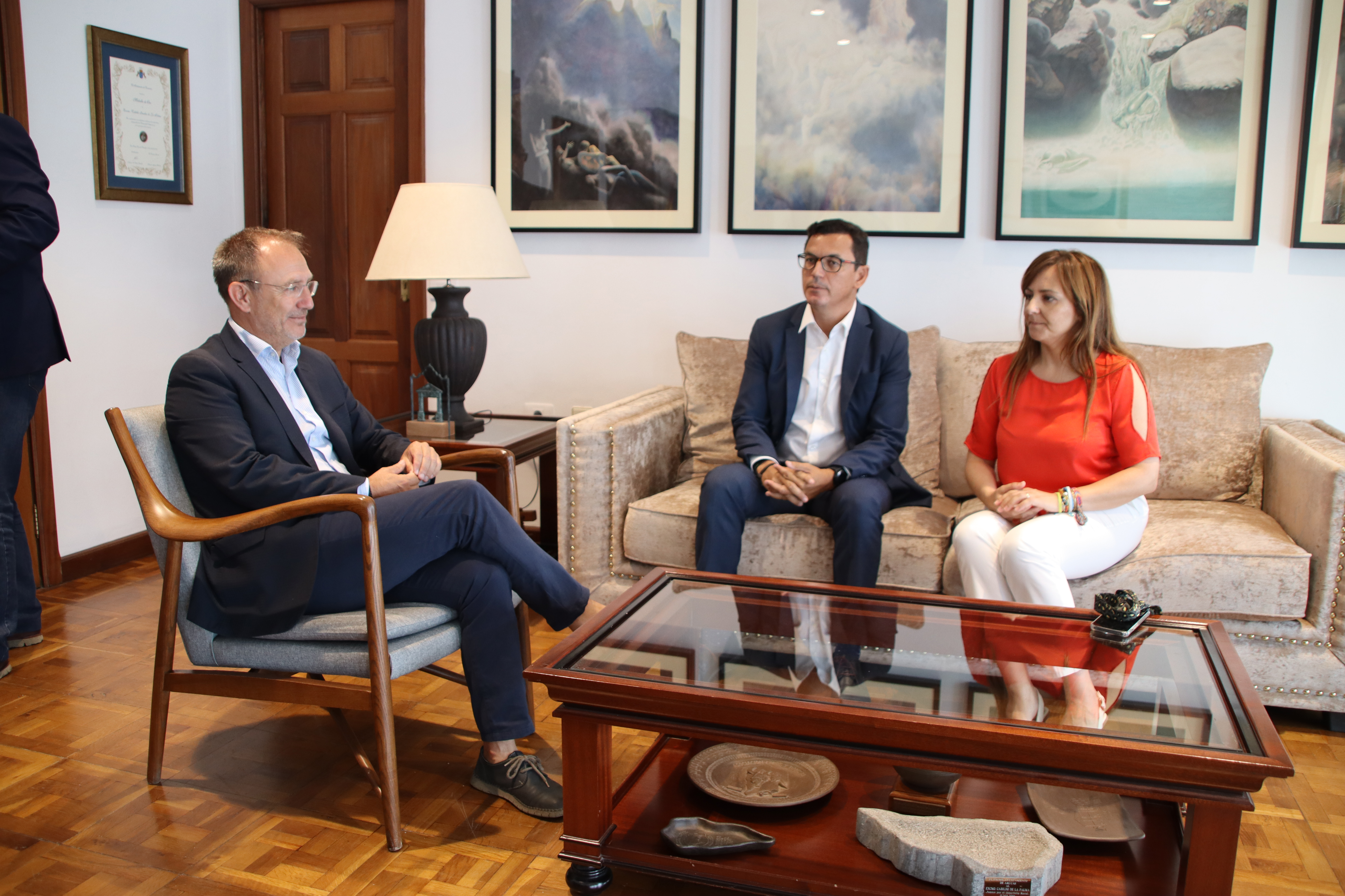 Reunión de Pablo Rodríguez con el Cabildo de La Palma / CanariasNoticias.es 