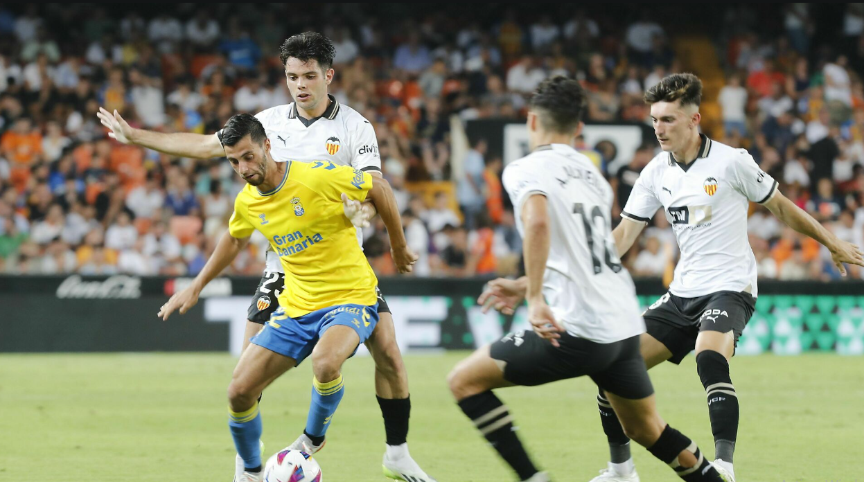 Valencia C.F. 1 - U.D. Las Palmas 0/ canariasnoticias.es