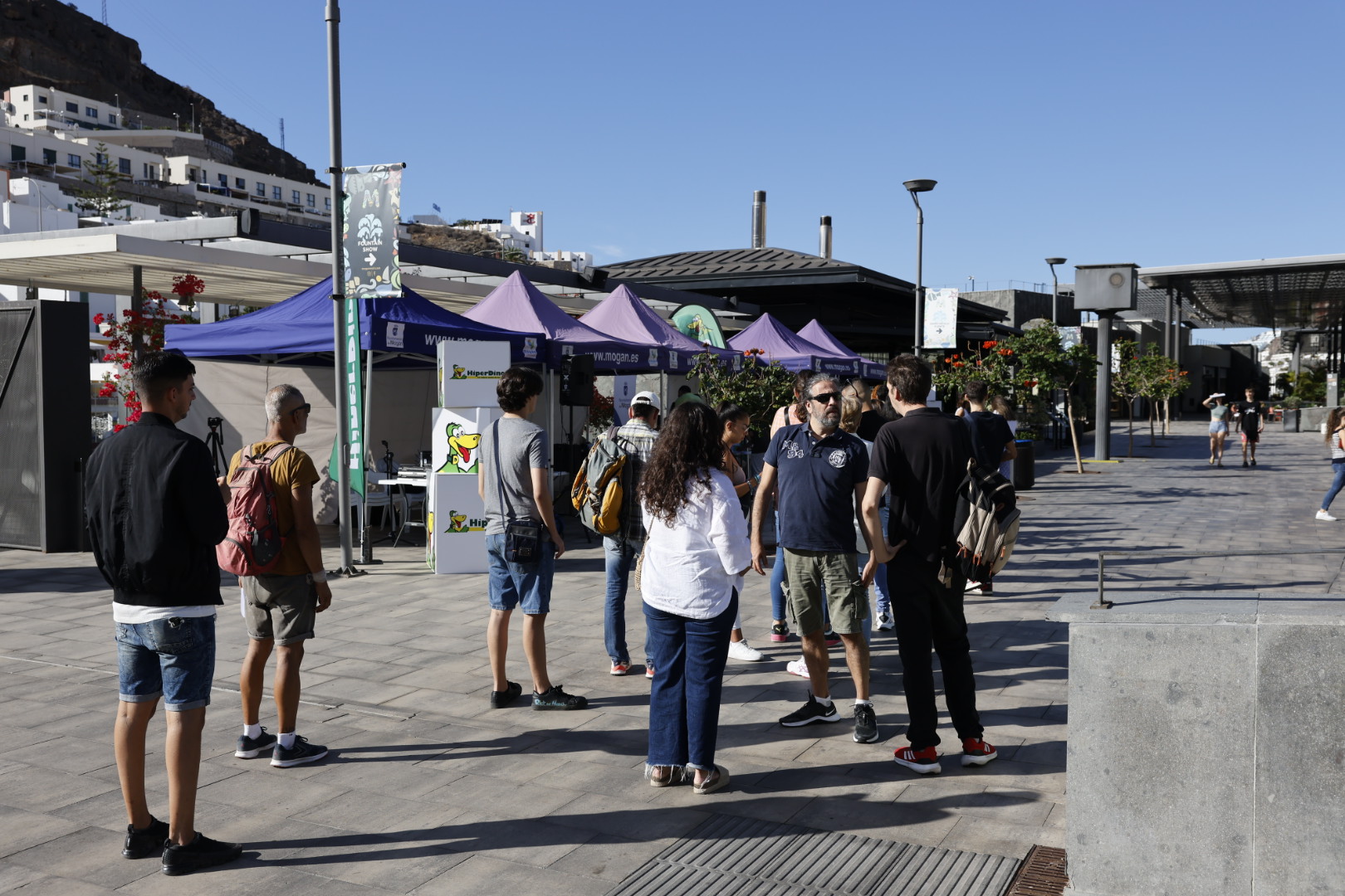Jornada de puertas abiertas de HiperDino en Mogán / CanariasNoticias.es 