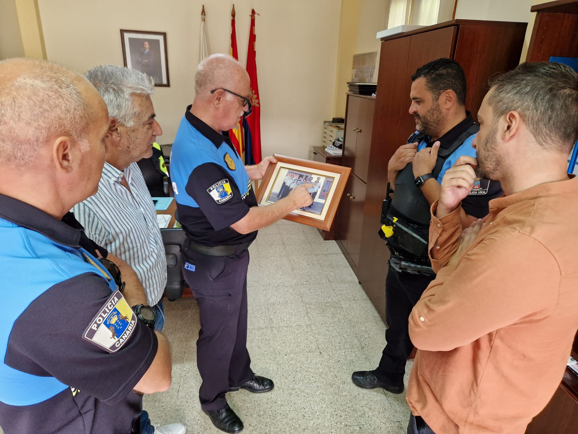 Se jubila Manuel Hernández, Policía Local de Telde / CanariasNoticias.es 