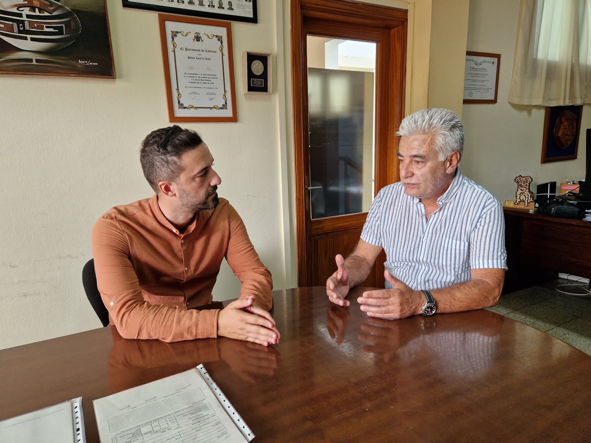 Se jubila Manuel Hernández, Policía Local de Telde / CanariasNoticias.es 