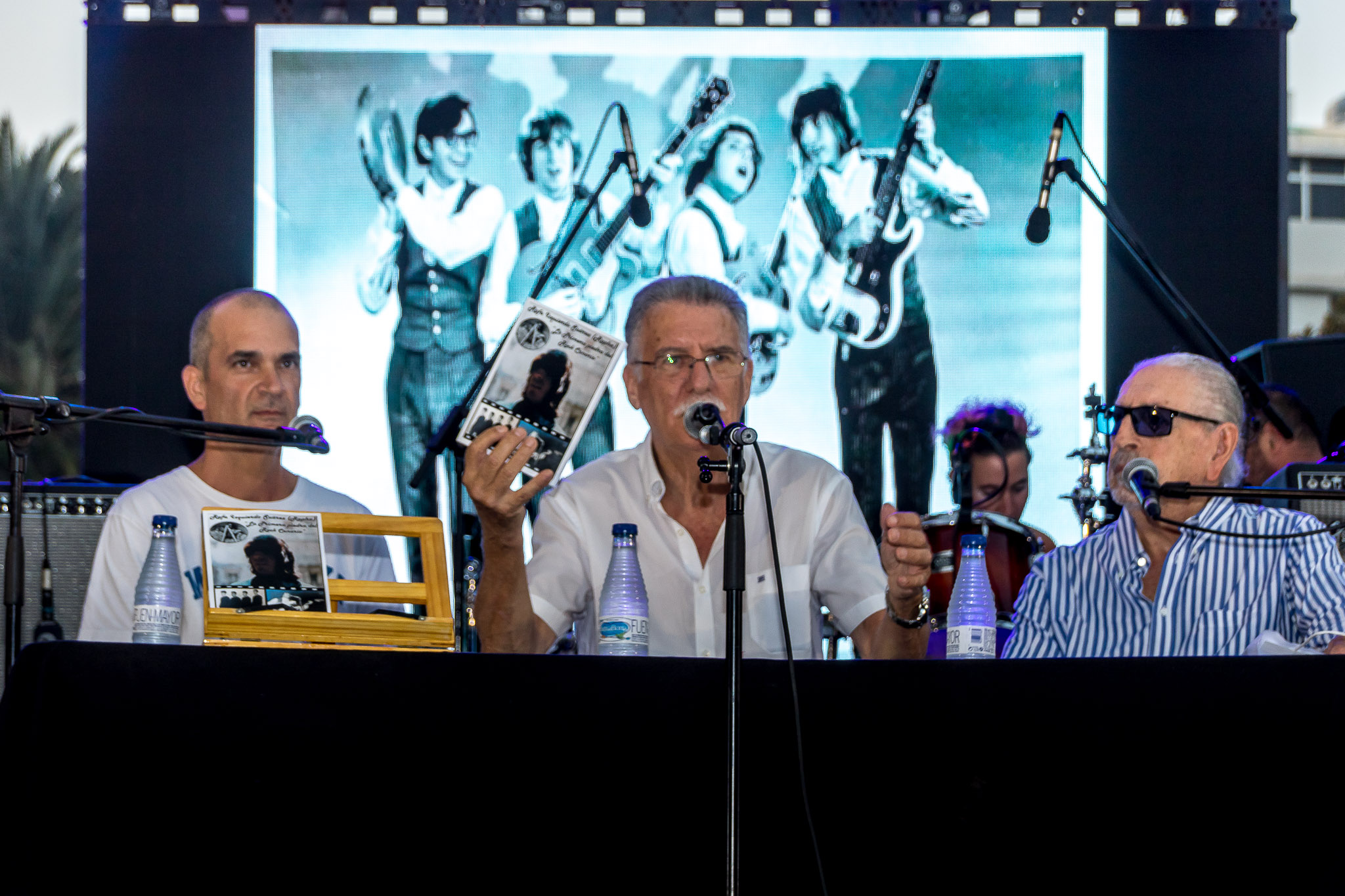 Presentación del libro "Primera Piedra del Rock Canario" 