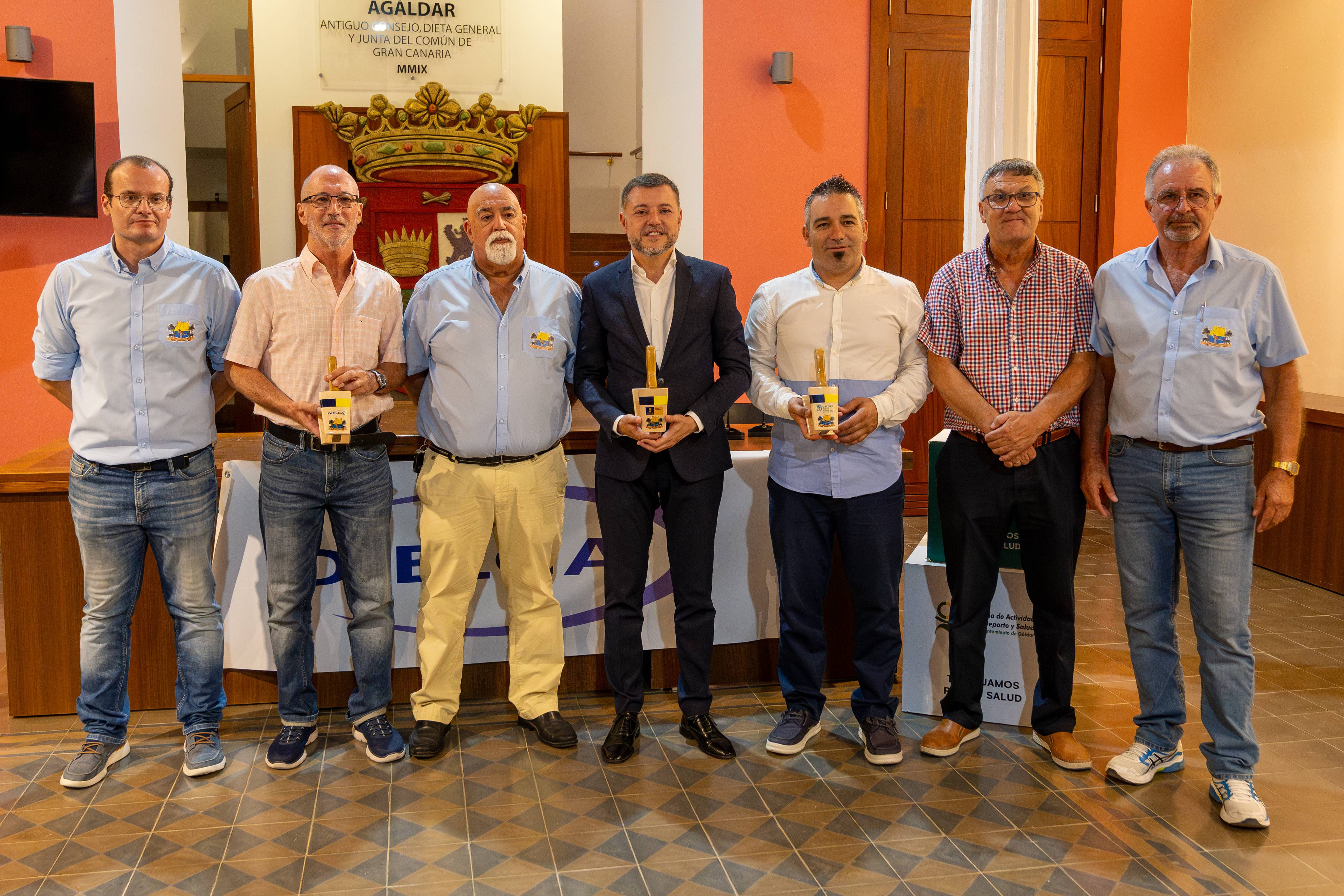 Presentación de los árbitros grancanarios de Lucha Canaria 