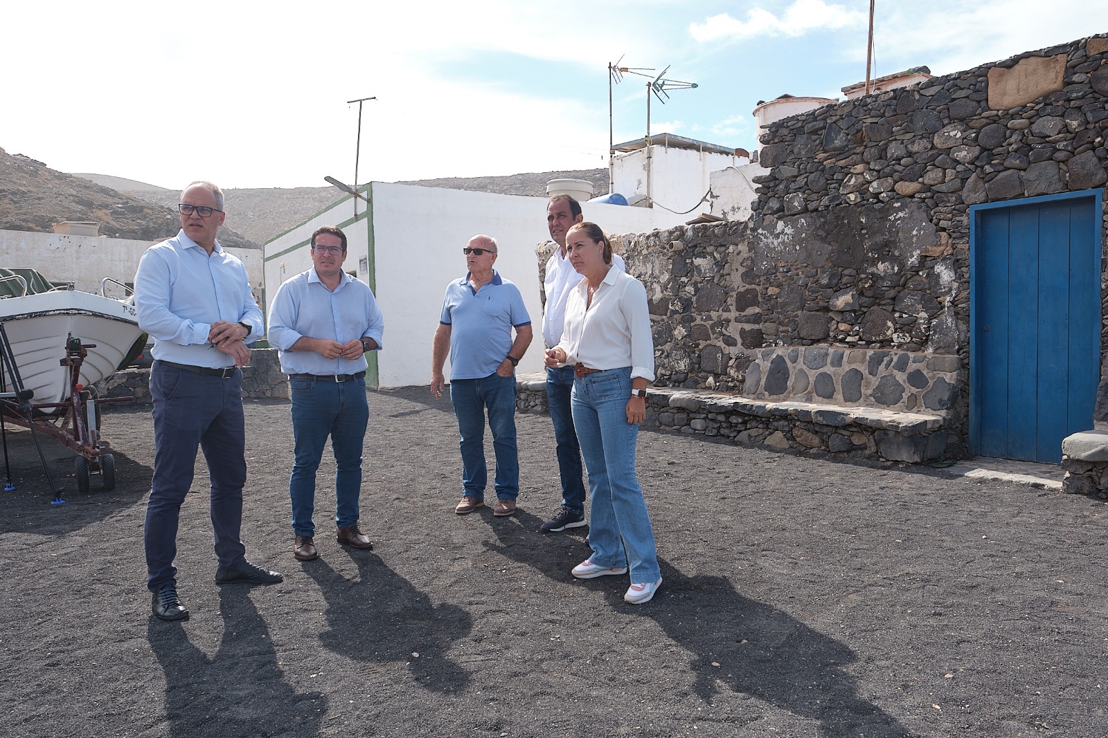 Visita a núcleos afectados por la Ley de Costas / CanariasNoticias.es