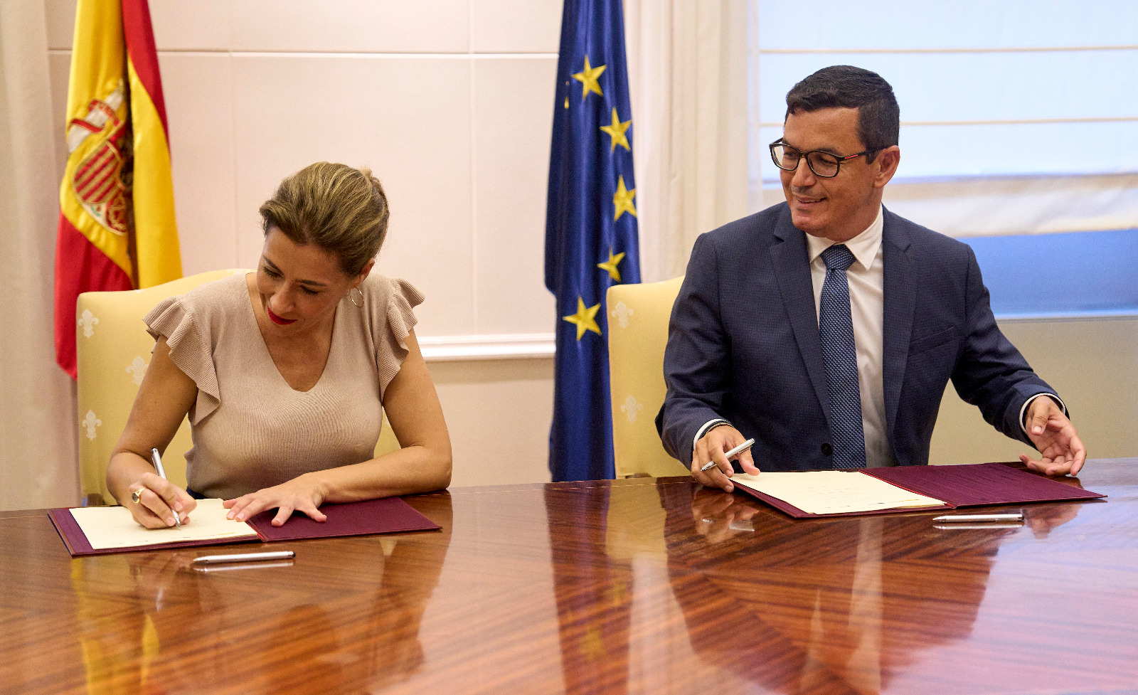 Firma del convenio / CanariasNoticias.es 