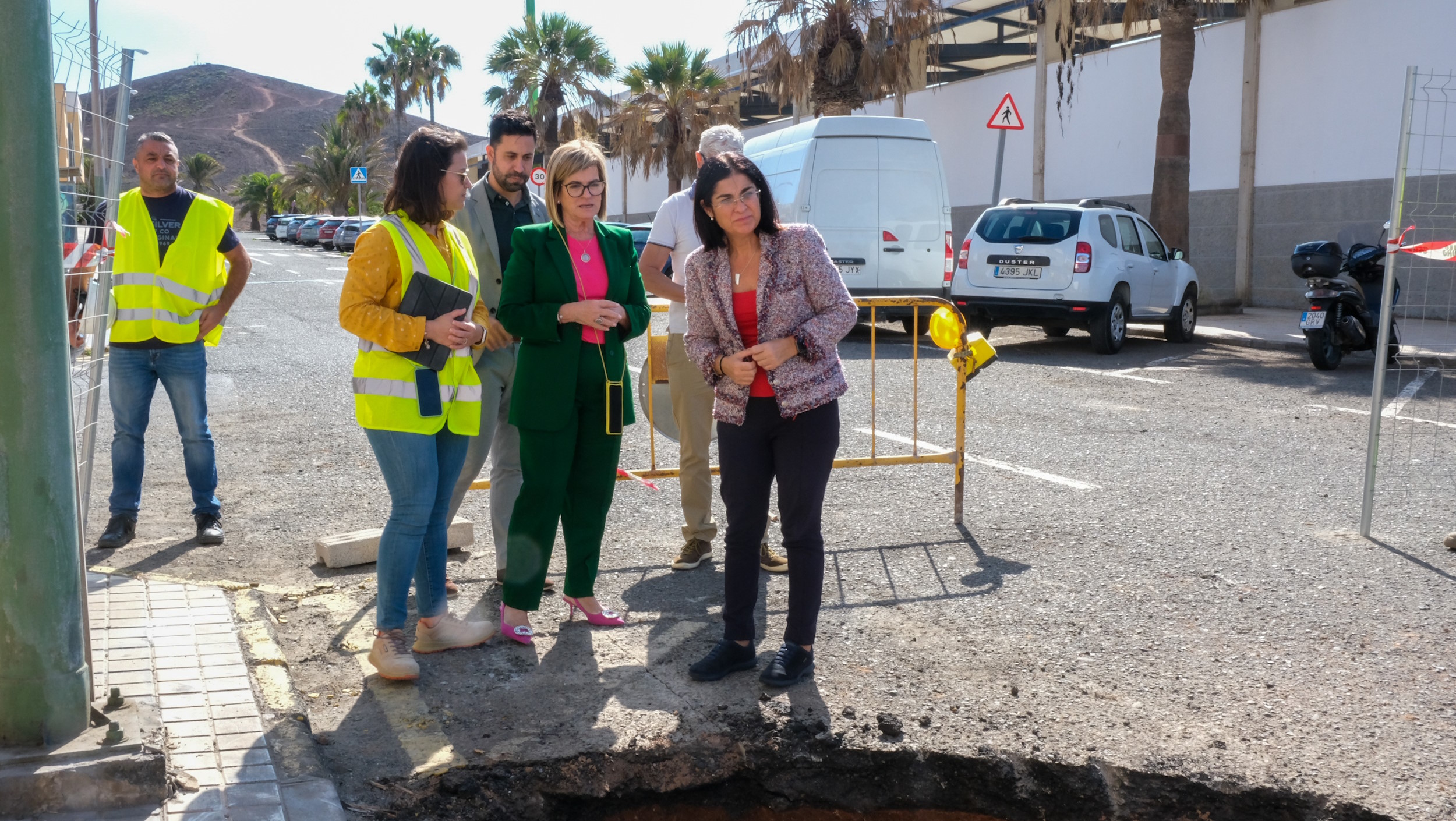 Obras de saneamiento en Las Coloradas / CanariasNoticias.es 